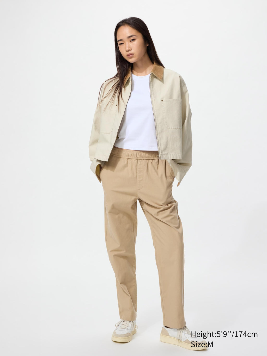 Cotton Relaxed Ankle Pants (Longer Length) - image 3