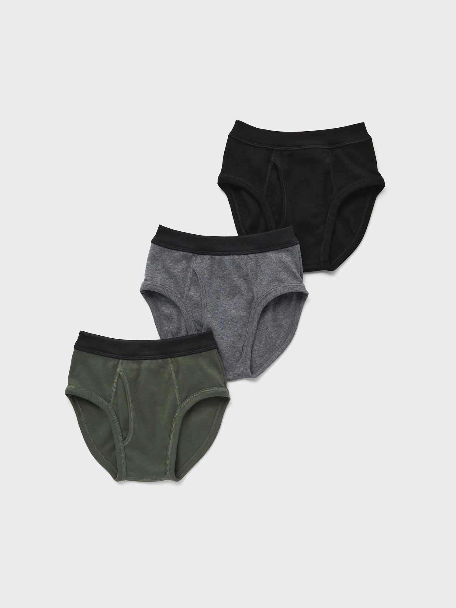 BOYS Briefs 3 Pack - GRAY