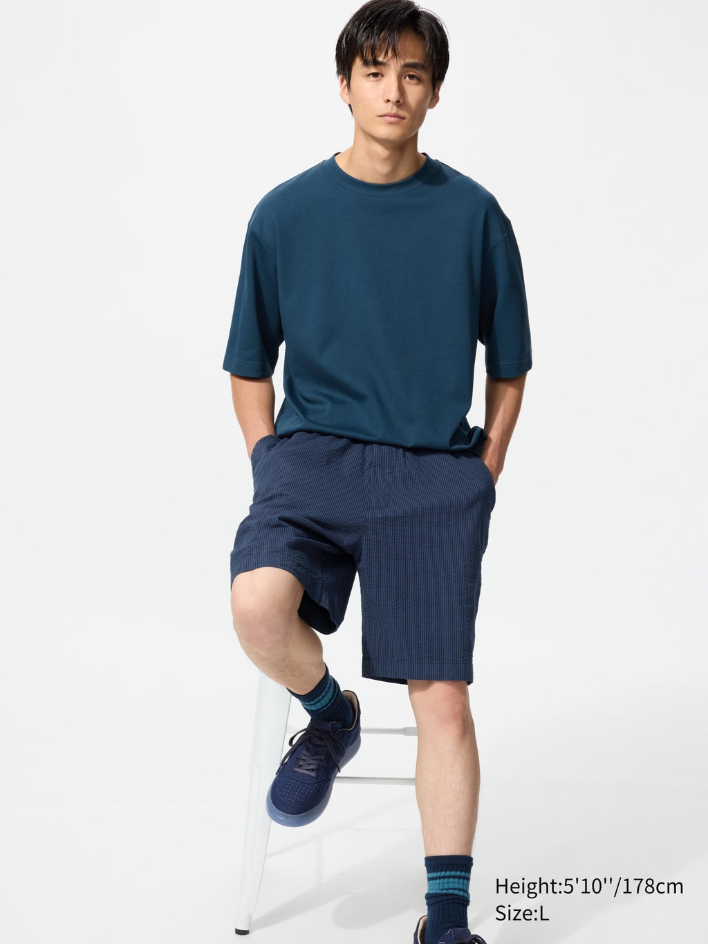 Stretch Easy Shorts (Seersucker) - image 3