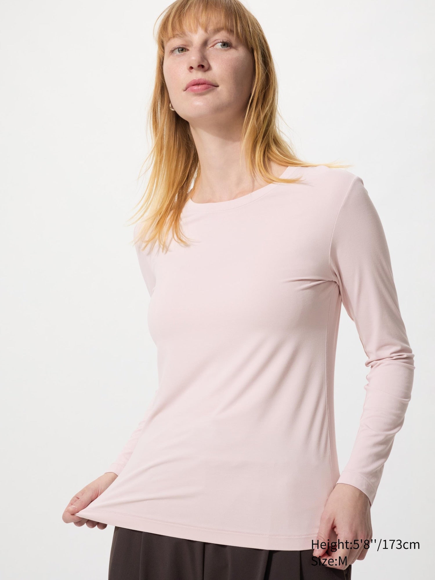 AIRism UV Protection T Long Sleeve - WHITE