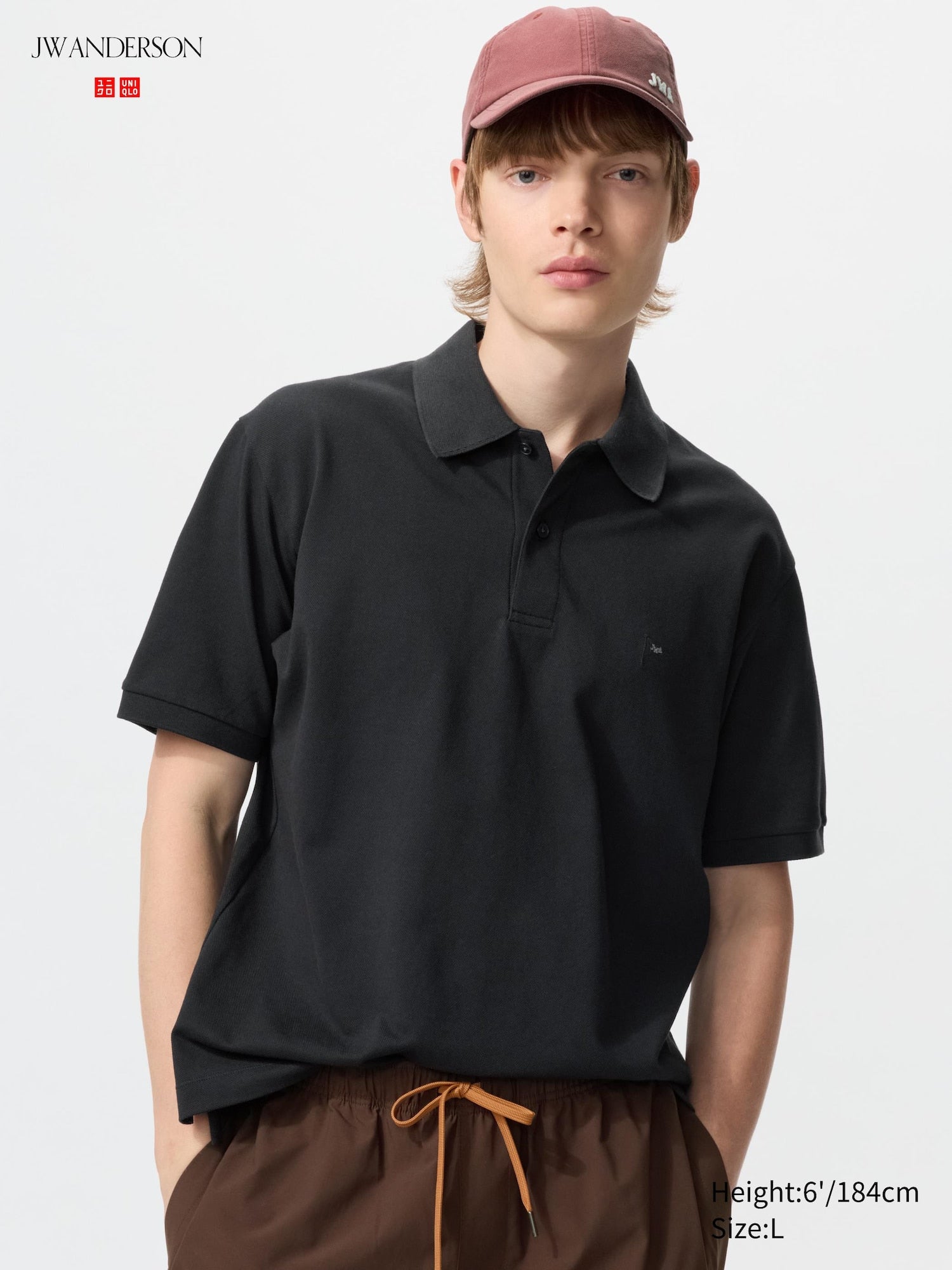 Dry Pique Polo Shirt - WHITE