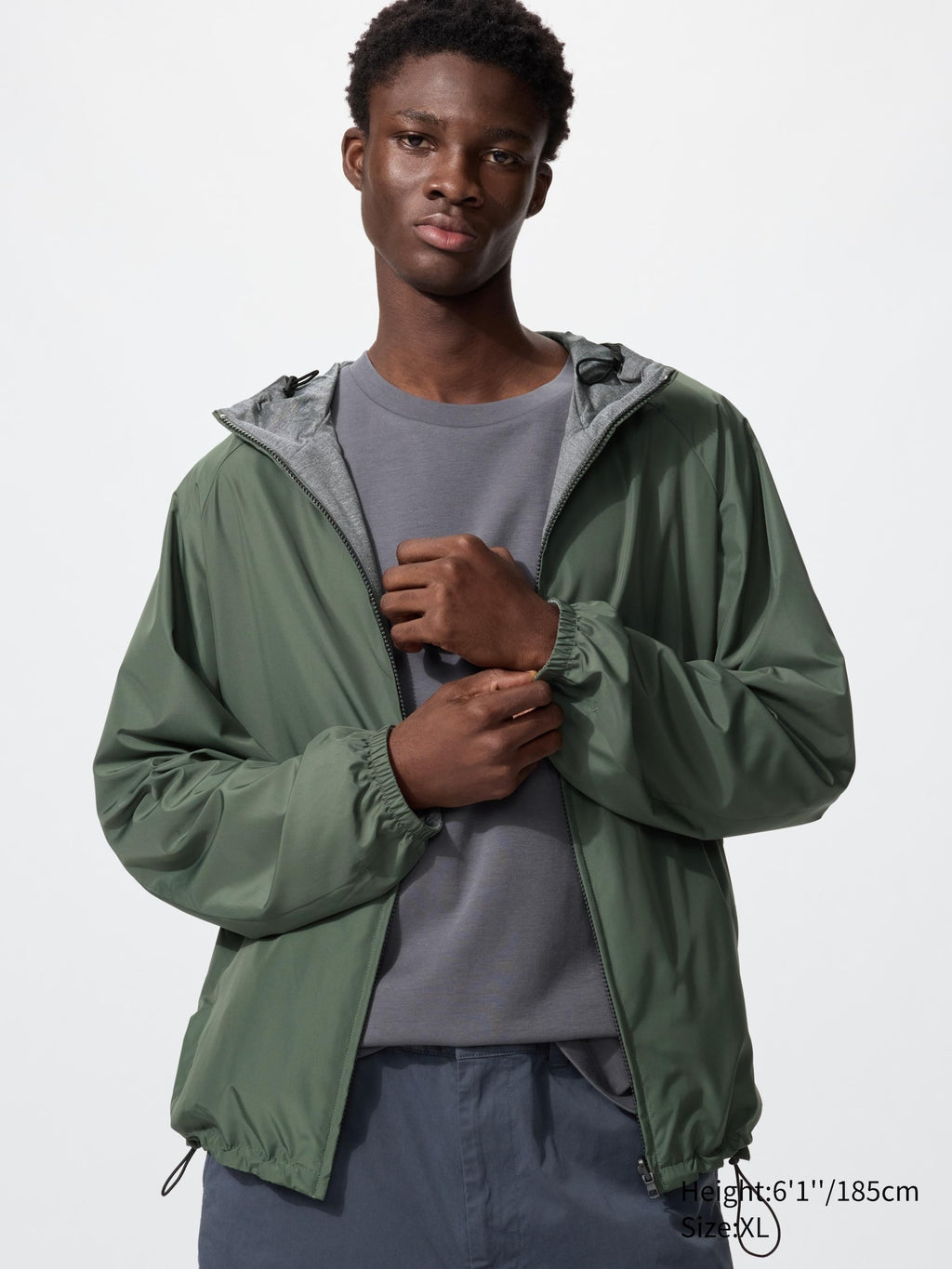 Reversible Parka - LIGHT GRAY
