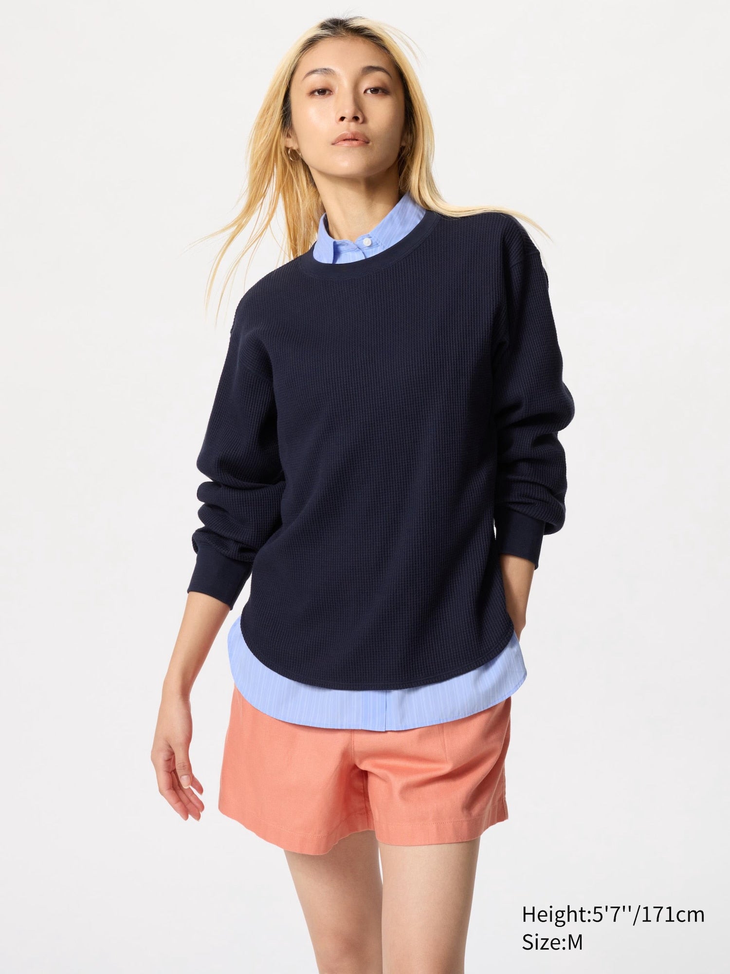 Linen Cotton Shorts - OFF WHITE