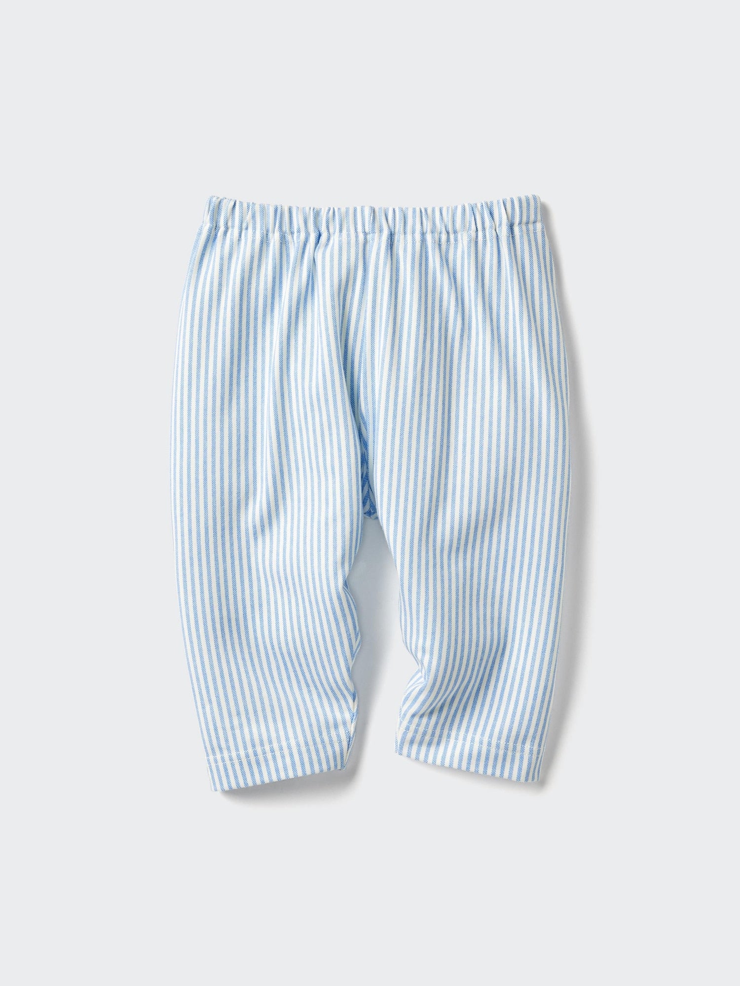 AIRism Cropped Leggings Relaxed Fit Striped - PINK