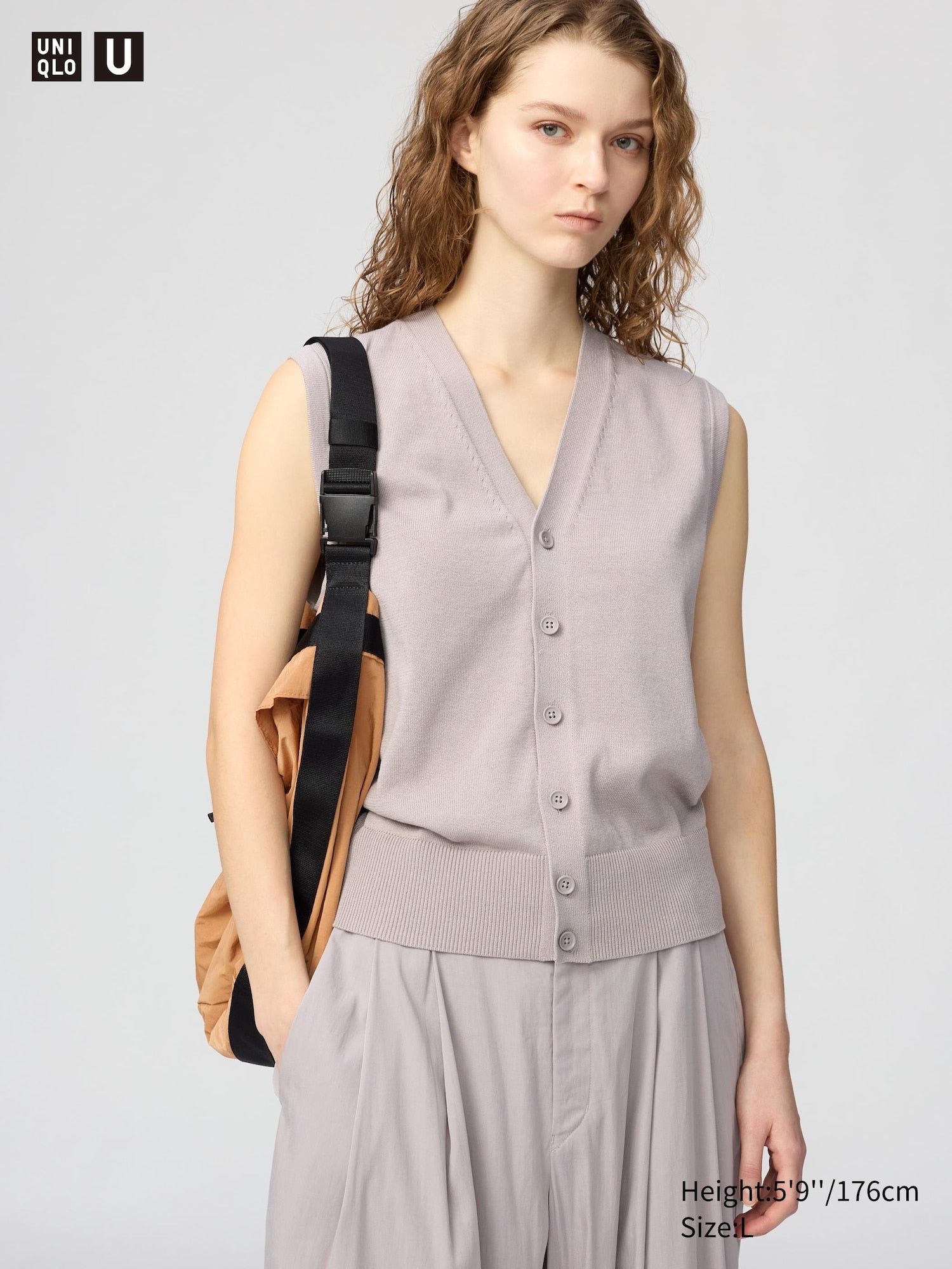 Washable Button Down Knitted Vest - image 3