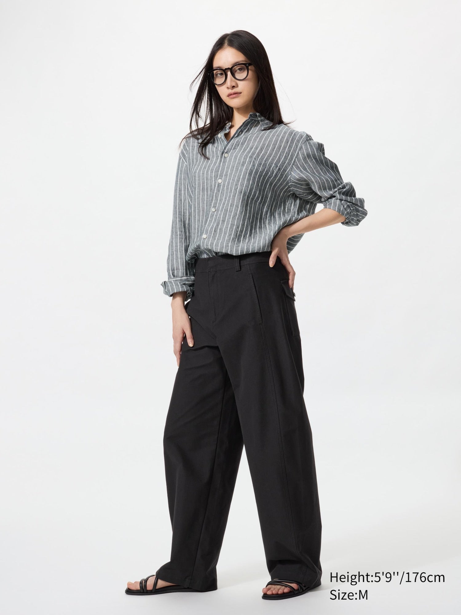 Jersey Barrel Leg Pants (Longer Length) - OFF WHITE