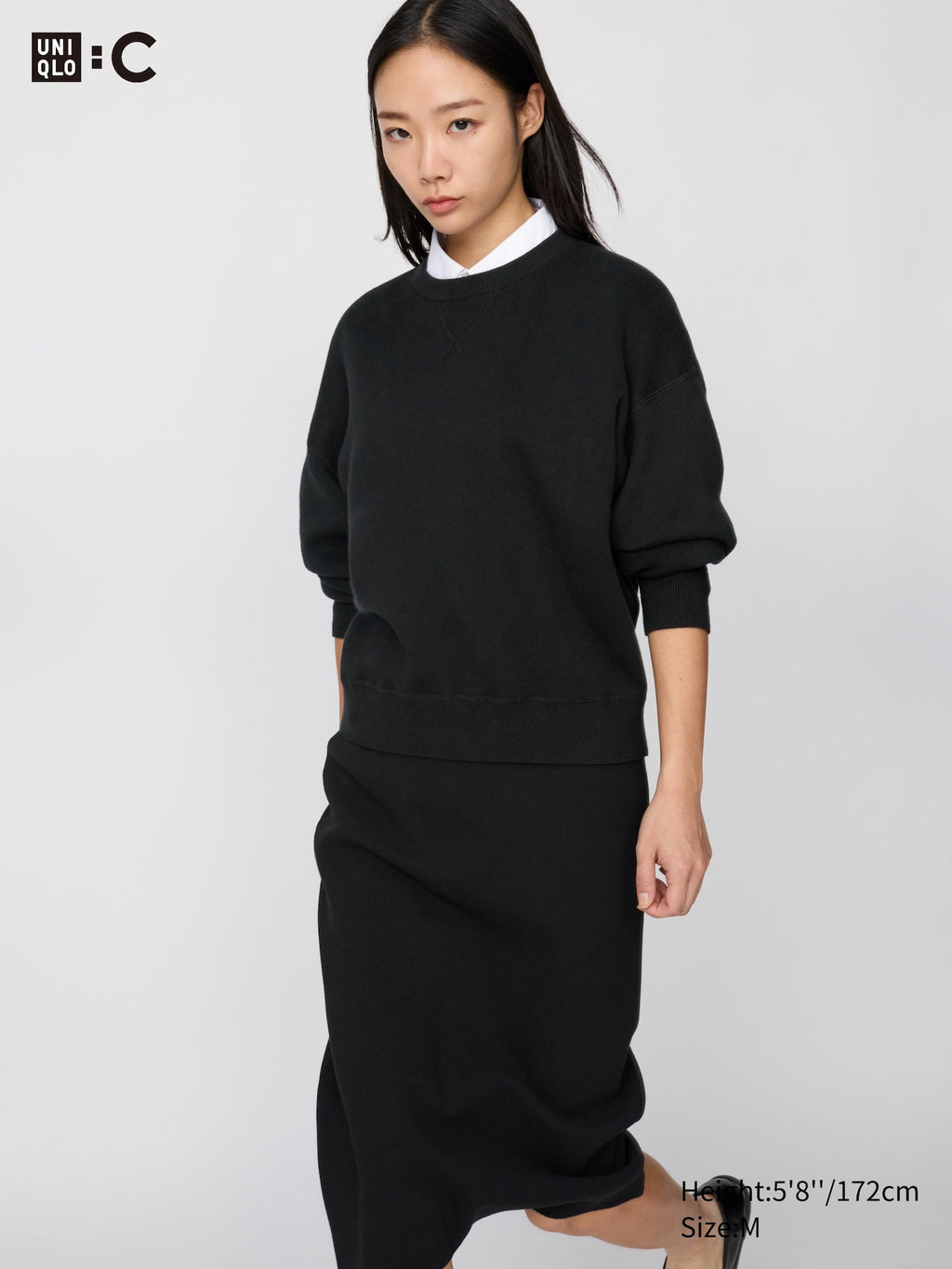 Smooth Cotton Crew Neck Sweater - OFF WHITE