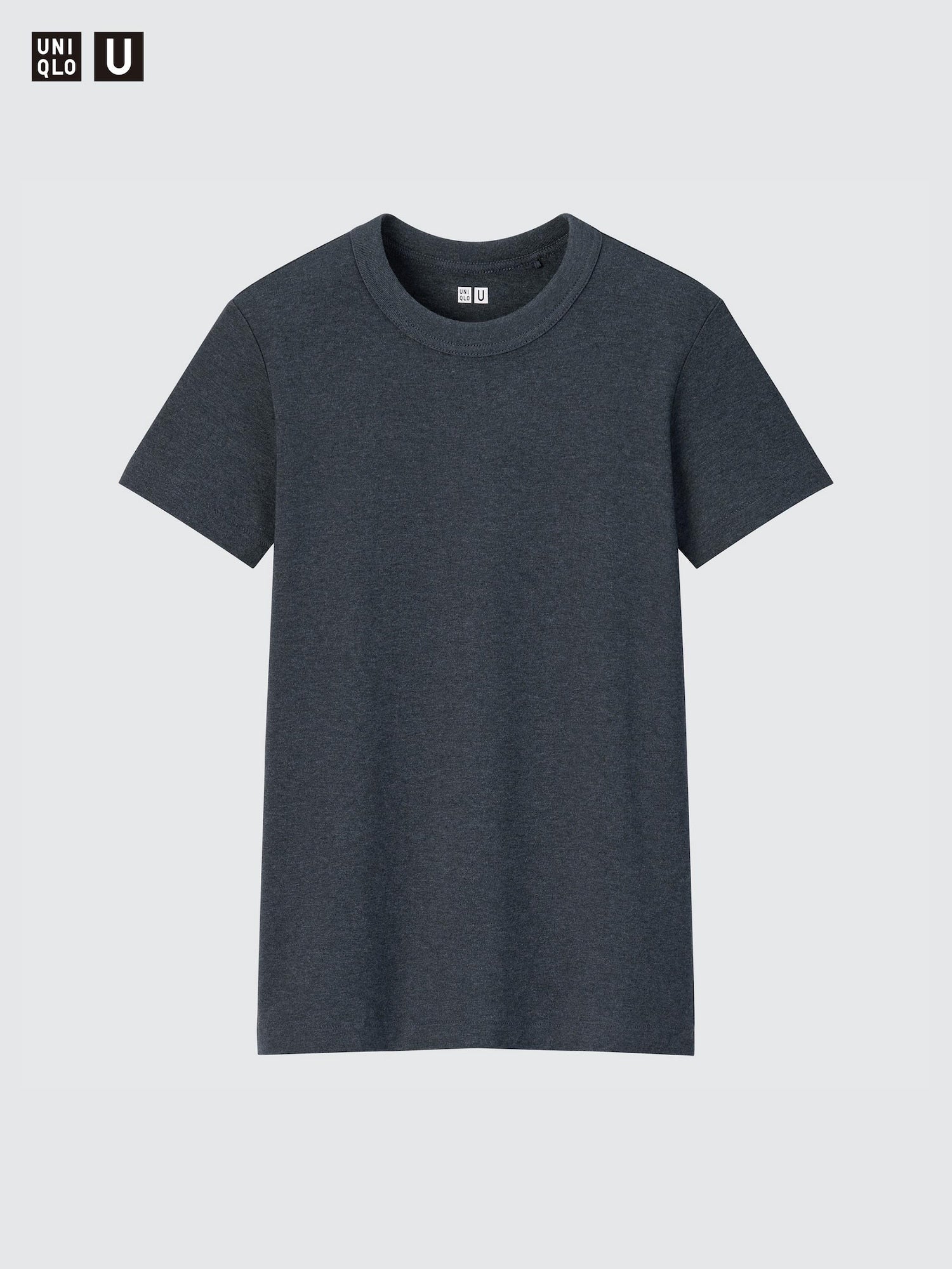 Crew Neck Short Sleeve T-Shirt - WHITE