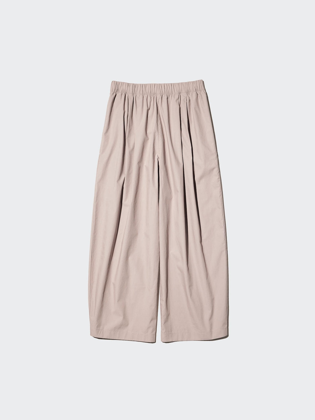 Cotton Volume Easy Pants - GRAY