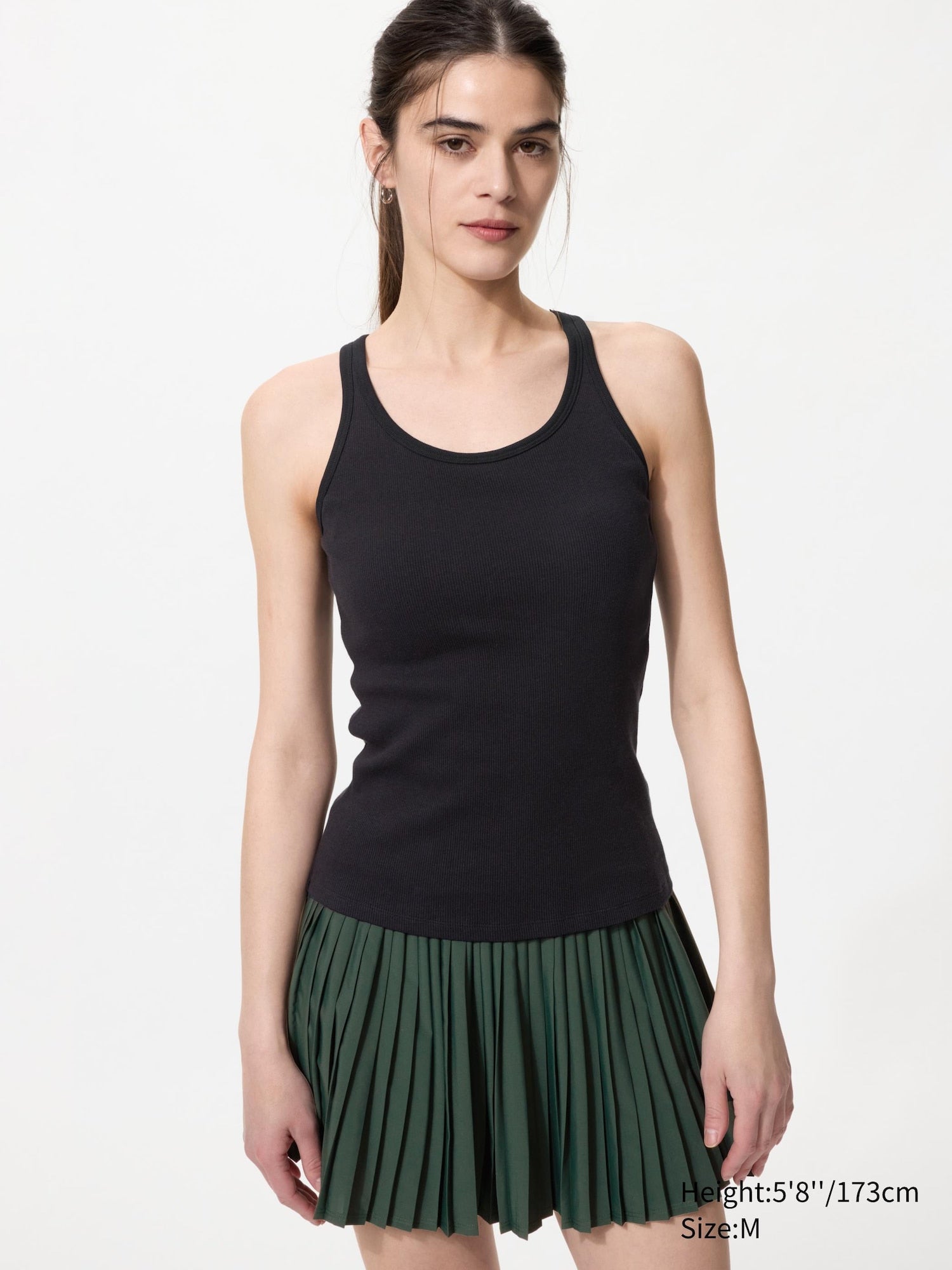 Racer Back Bra Top - WHITE