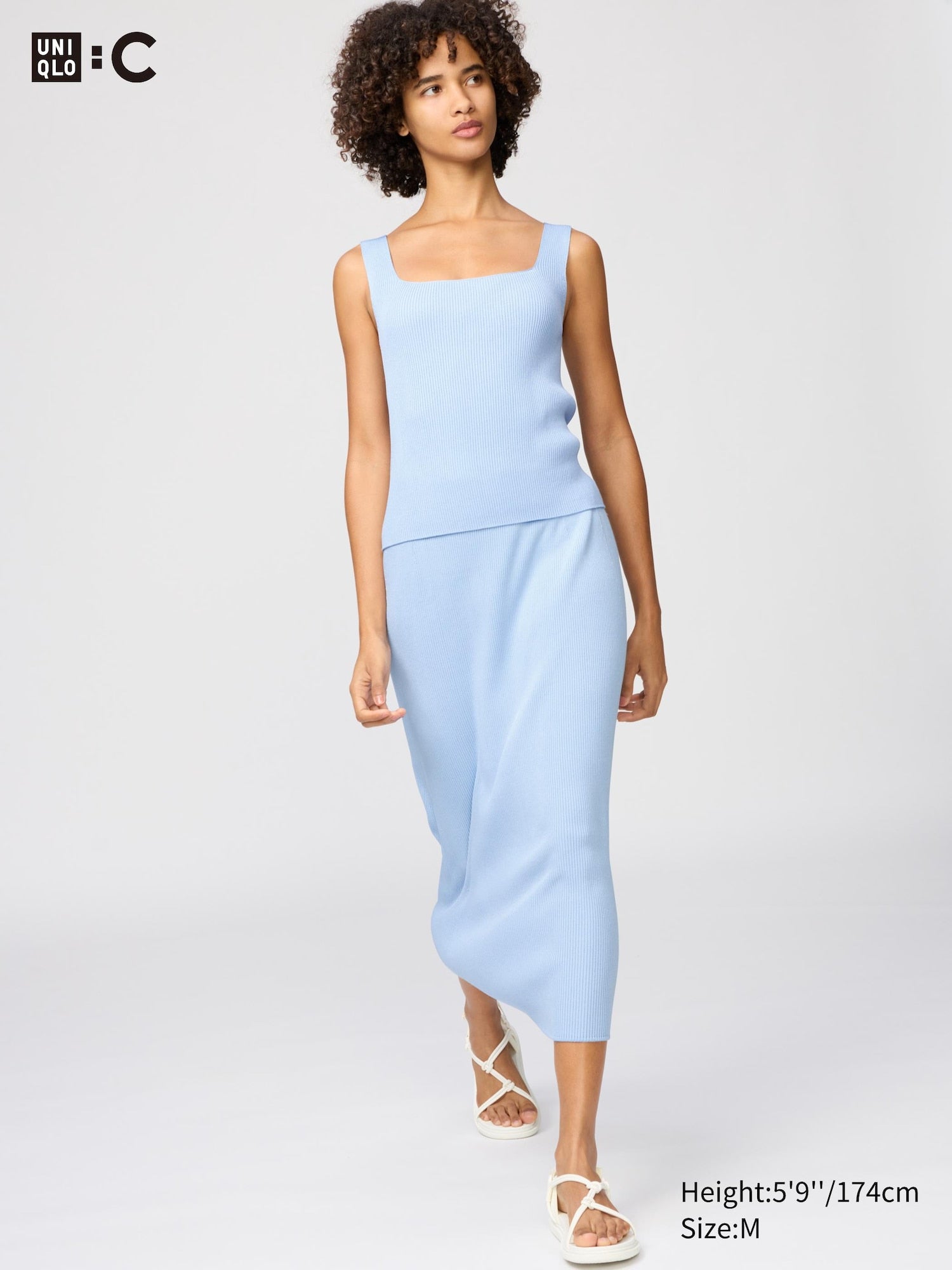3D Knit Ribbed Skirt - image 3