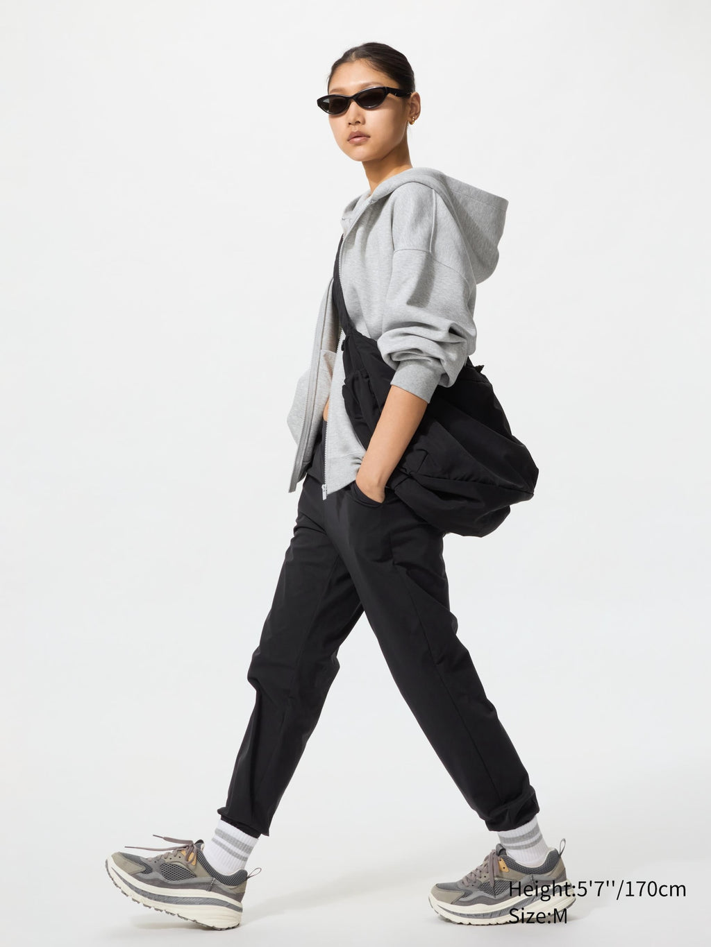 Ultra Stretch Active Jogger Pants (Longer Length: 71-73cm) - GRAY