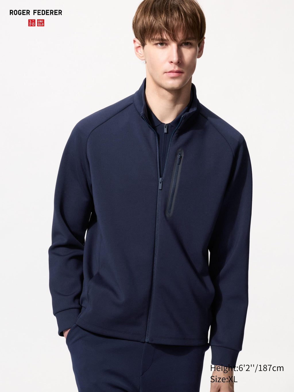 Dry Stretch Sweat Jacket - BLACK