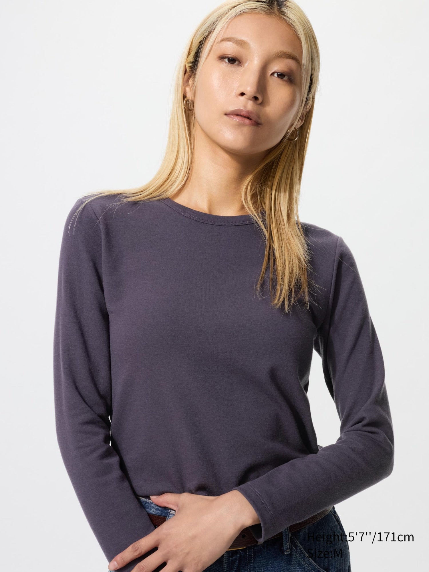 HEATTECH Cotton Crew Neck T-Shirt Extra Warm - image 3