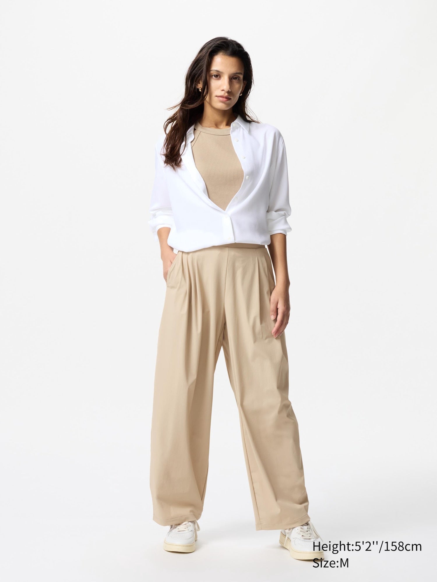 Ultra Stretch Active Wide Pants (Shorter Length) - DARK GRAY