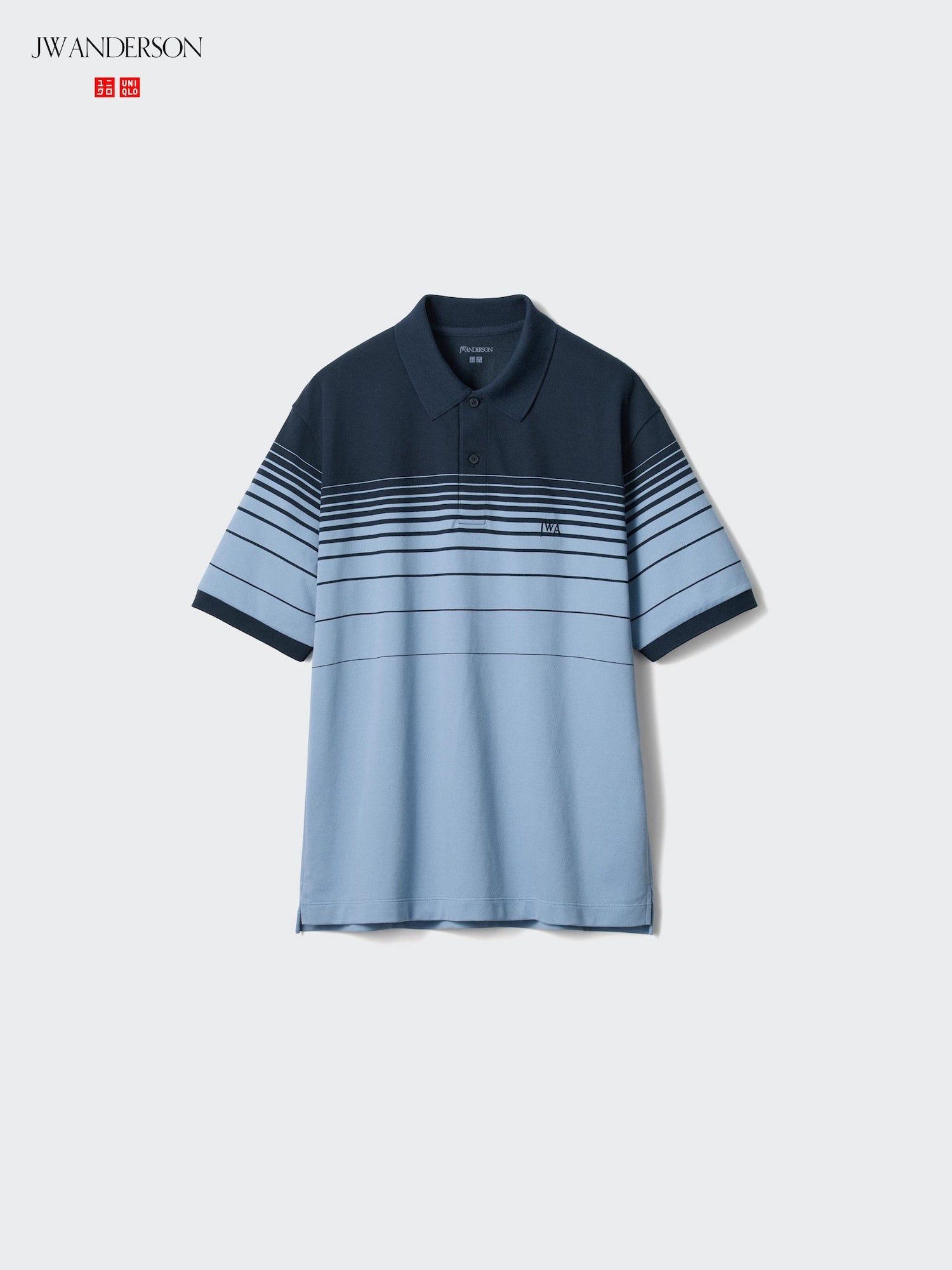 Dry Pique Striped Polo Shirt - image 3
