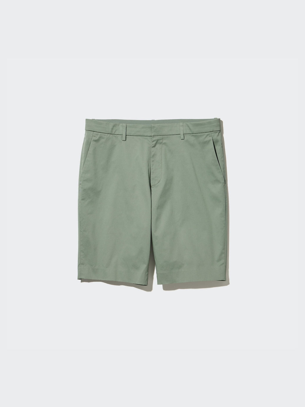 Stretch Slim Fit Shorts - WHITE