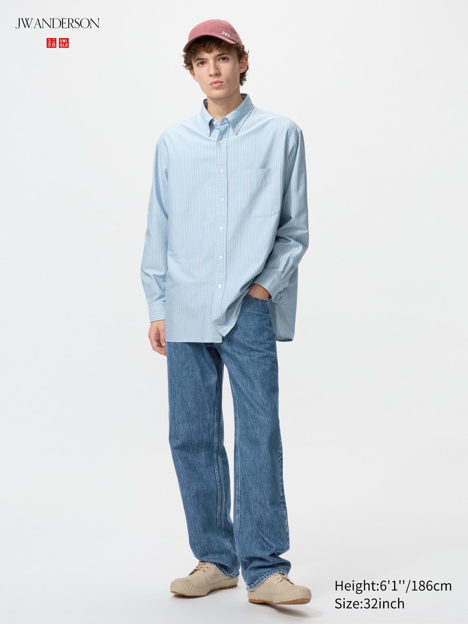 Straight Jeans (Longer Length) - GRAY