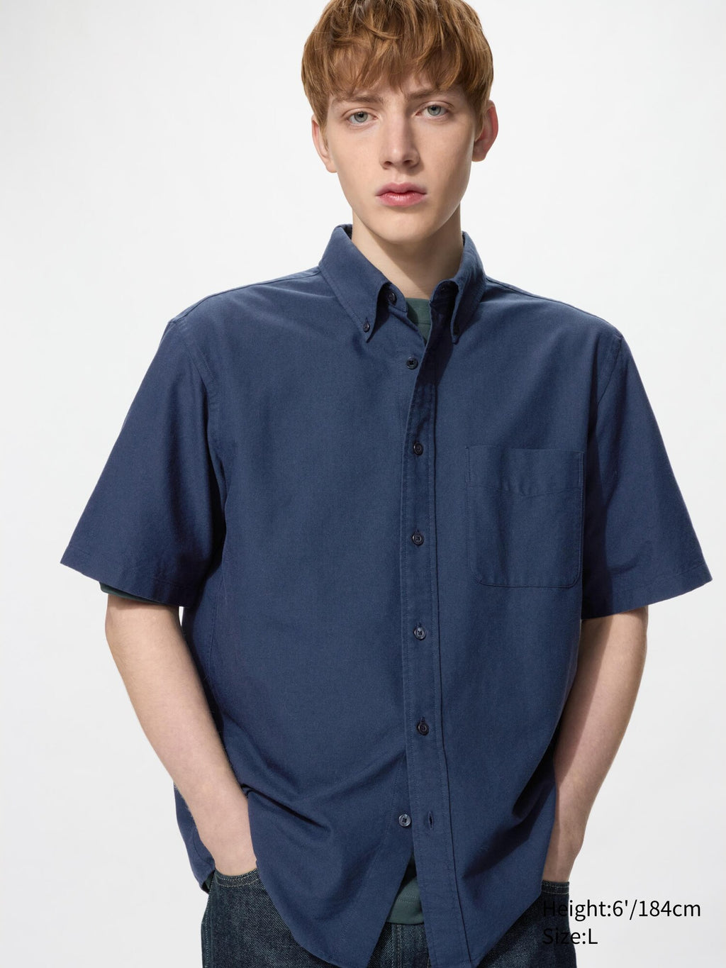 Oxford Shirt Short Sleeve - image 4