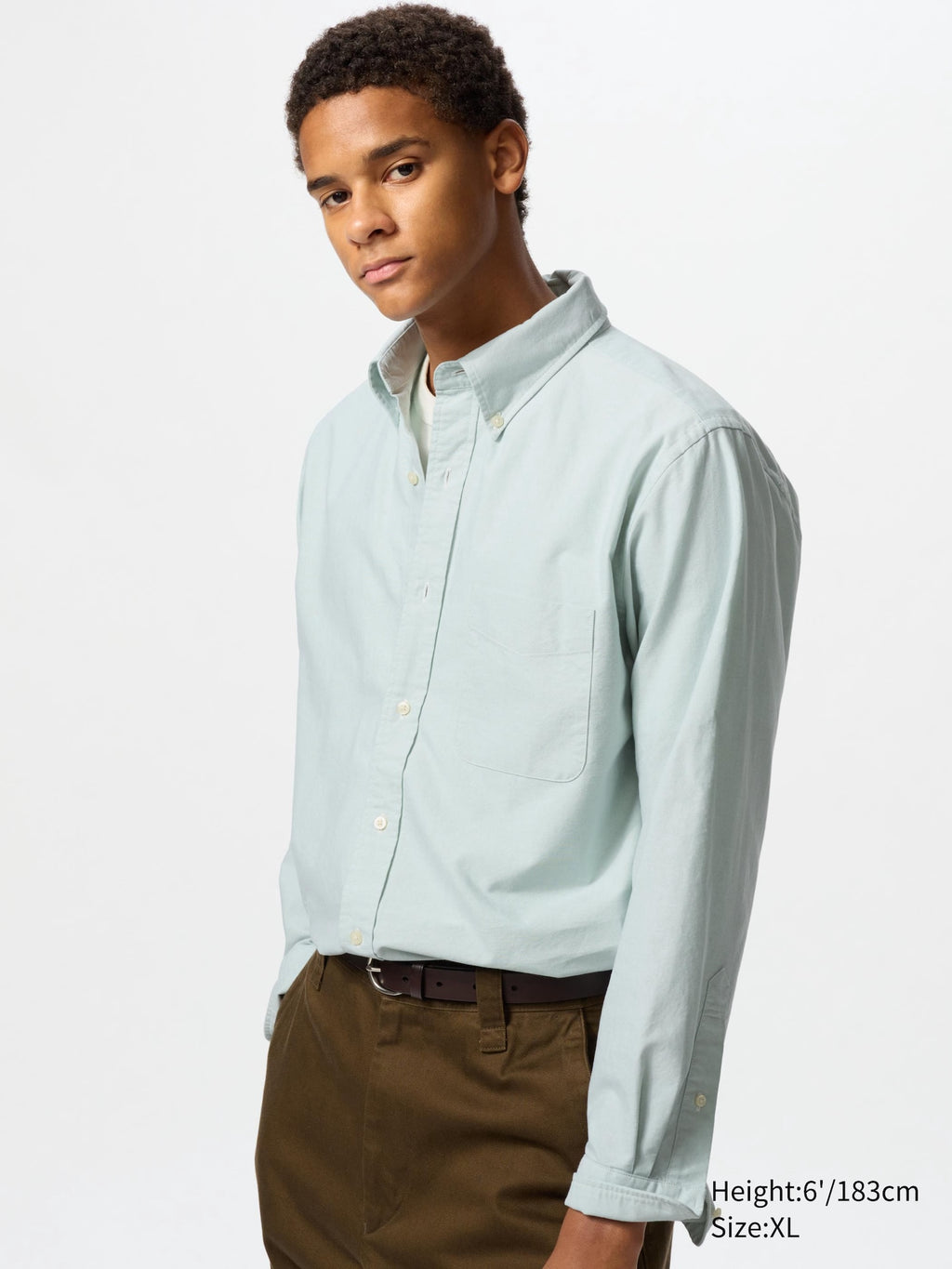 Oxford Long Sleeve Shirt - OFF WHITE