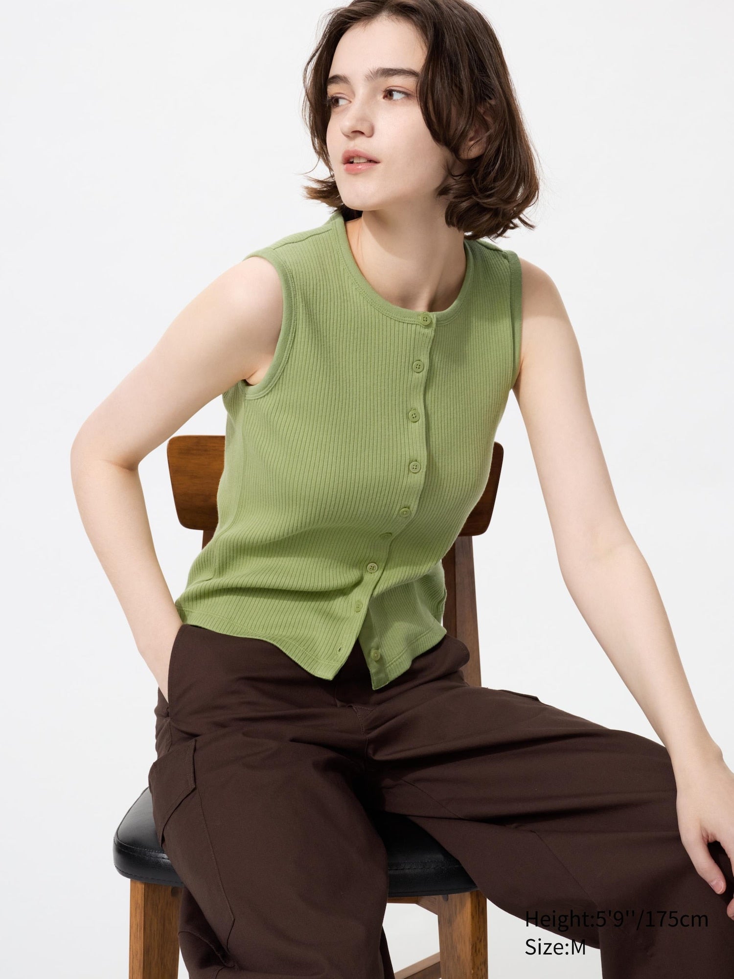 Front Open Shell Top T - WHITE