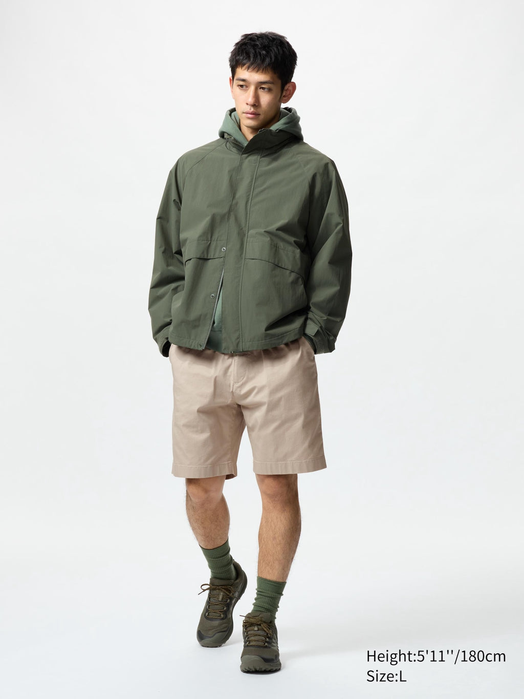 Stretch Easy Shorts - BEIGE
