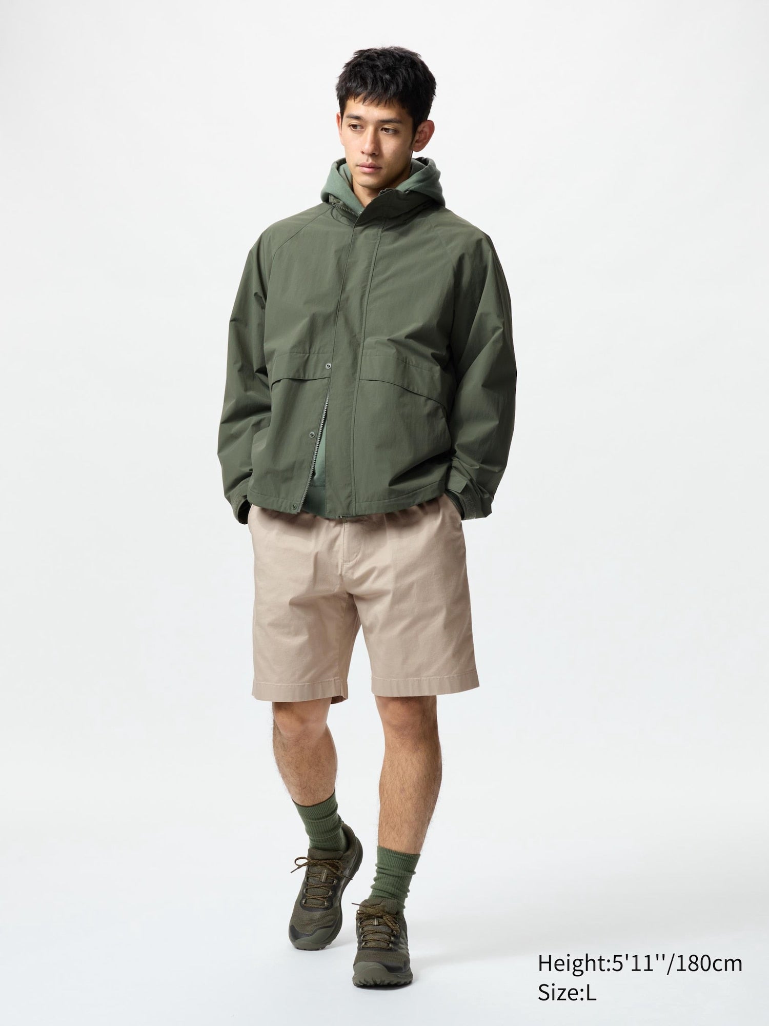 Stretch Easy Shorts - BEIGE