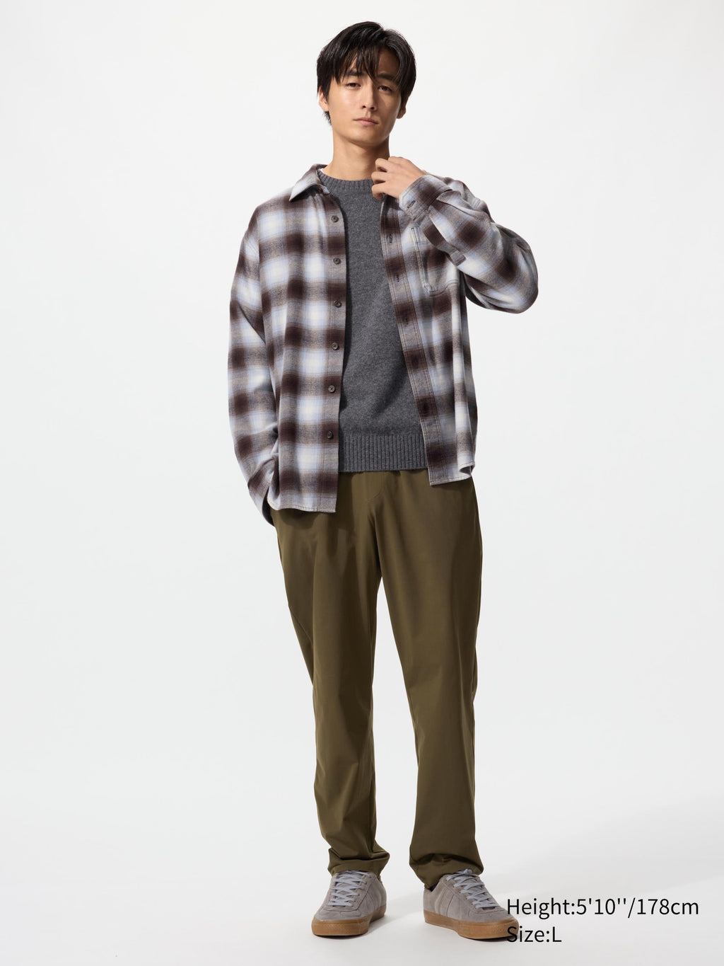 Ultra Stretch Active Tapered Pants (Longer Length) - GRAY
