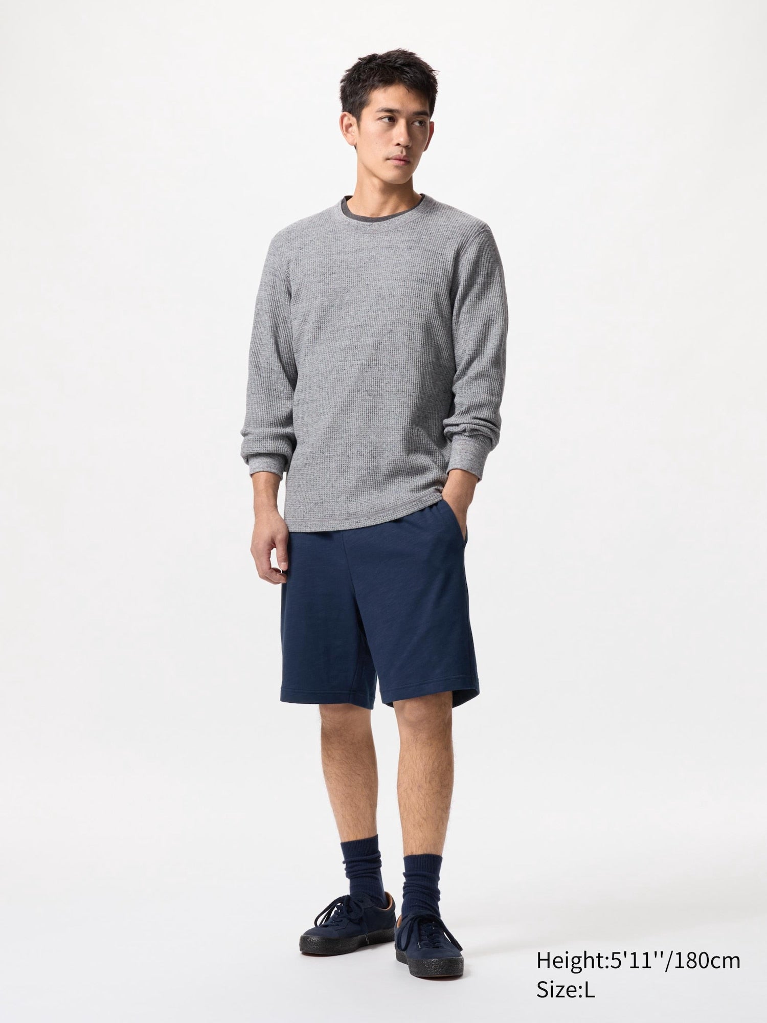 AIRism Cotton Easy Shorts - GRAY