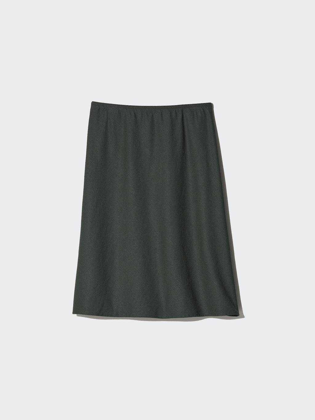 Linen Blend Midi Skirt - image 4