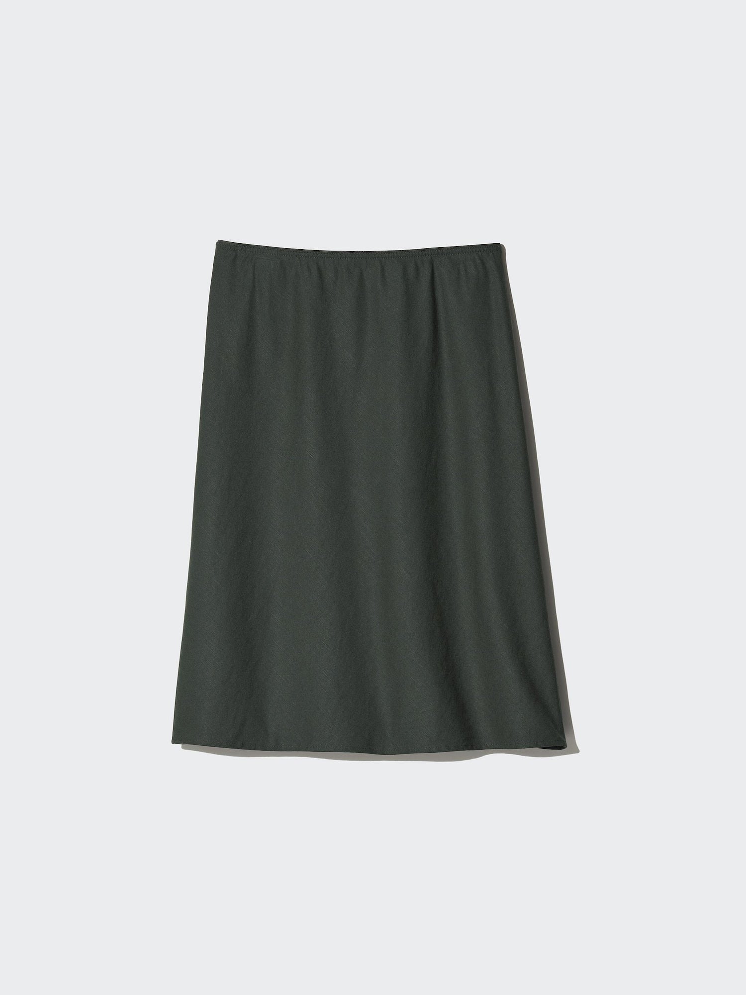 Linen Blend Midi Skirt - image 4