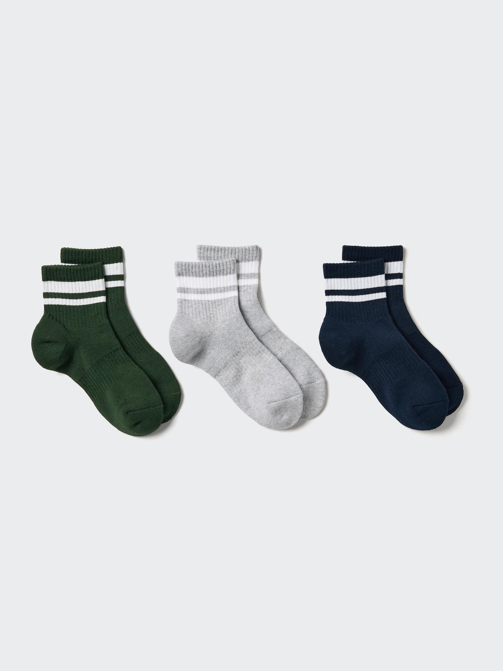 Socks 3 Pairs Crew Pile Line - image 4