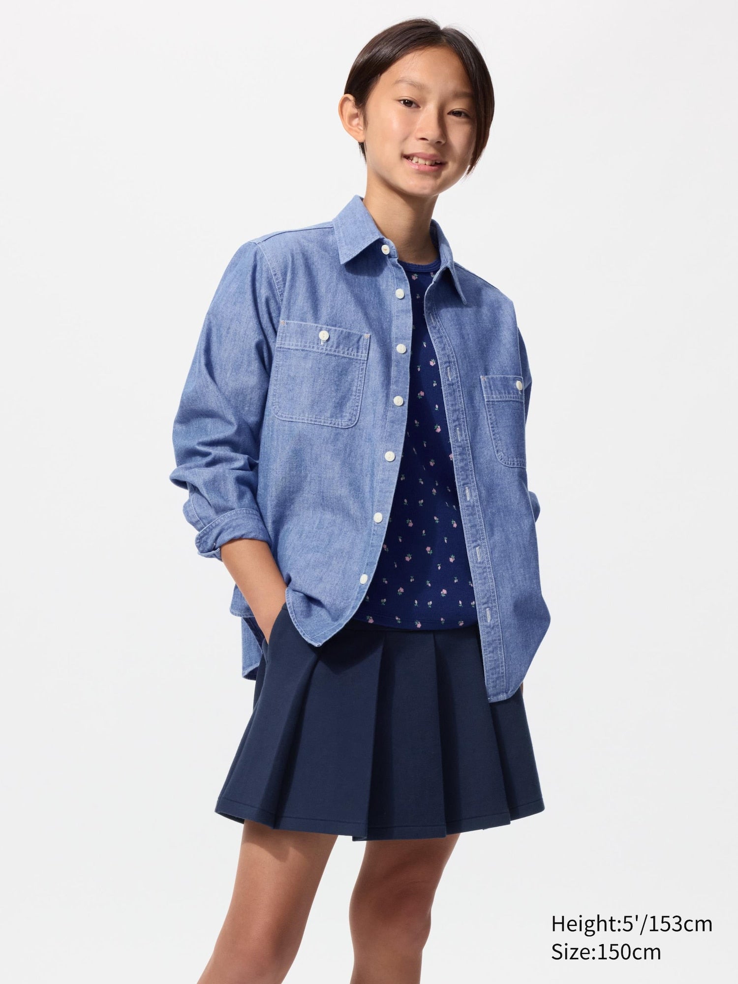 GIRLS Dry Sweat Mini Skort - OFF WHITE