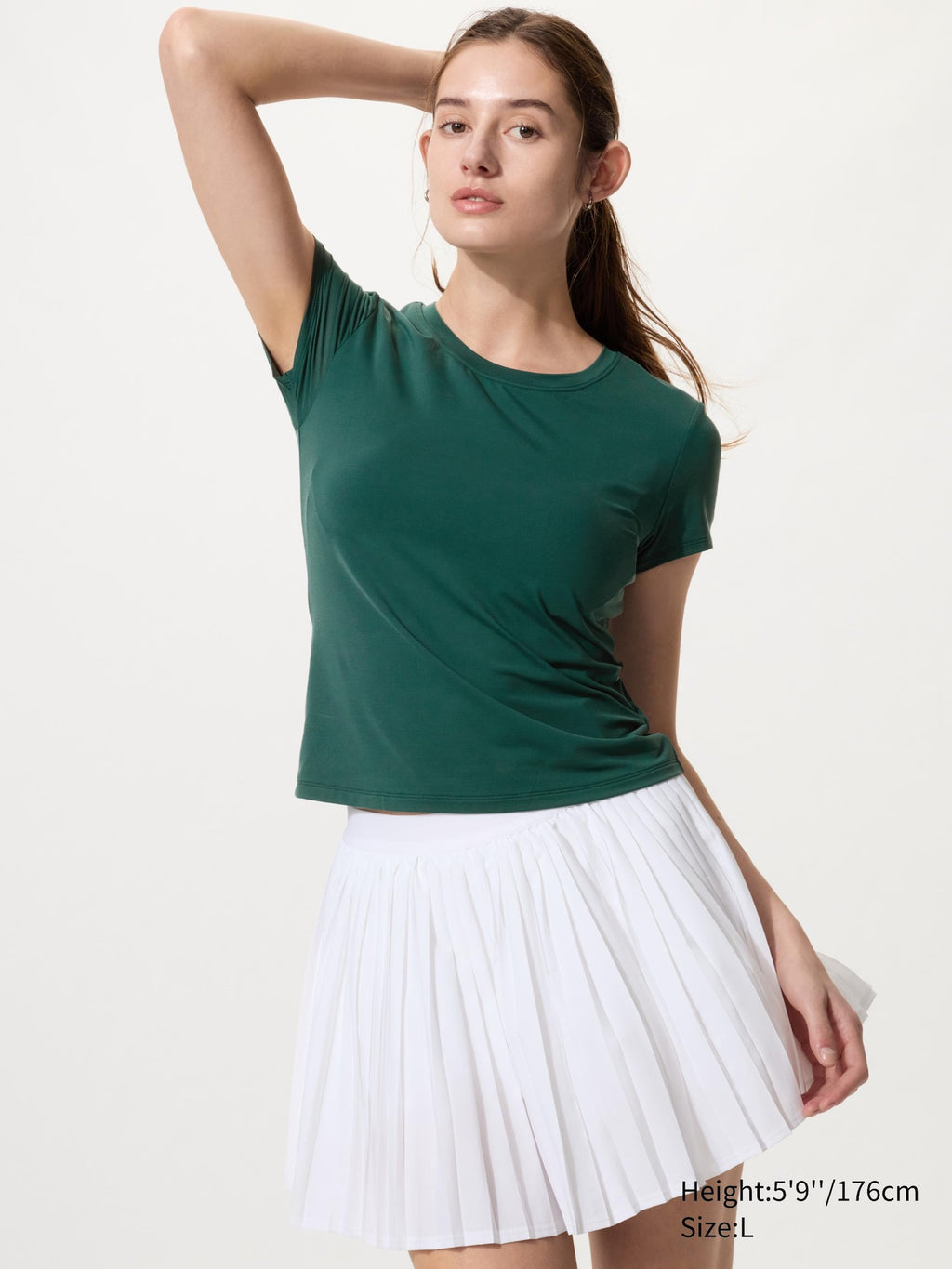 AIRism Bra T-Shirt - WHITE