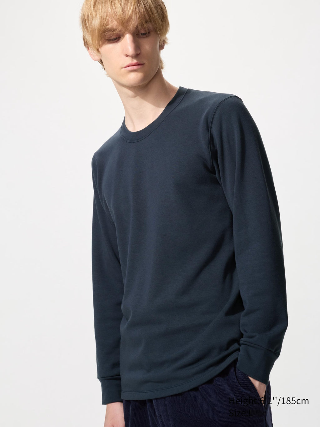 HEATTECH Ultra Warm Crew Neck T - OFF WHITE