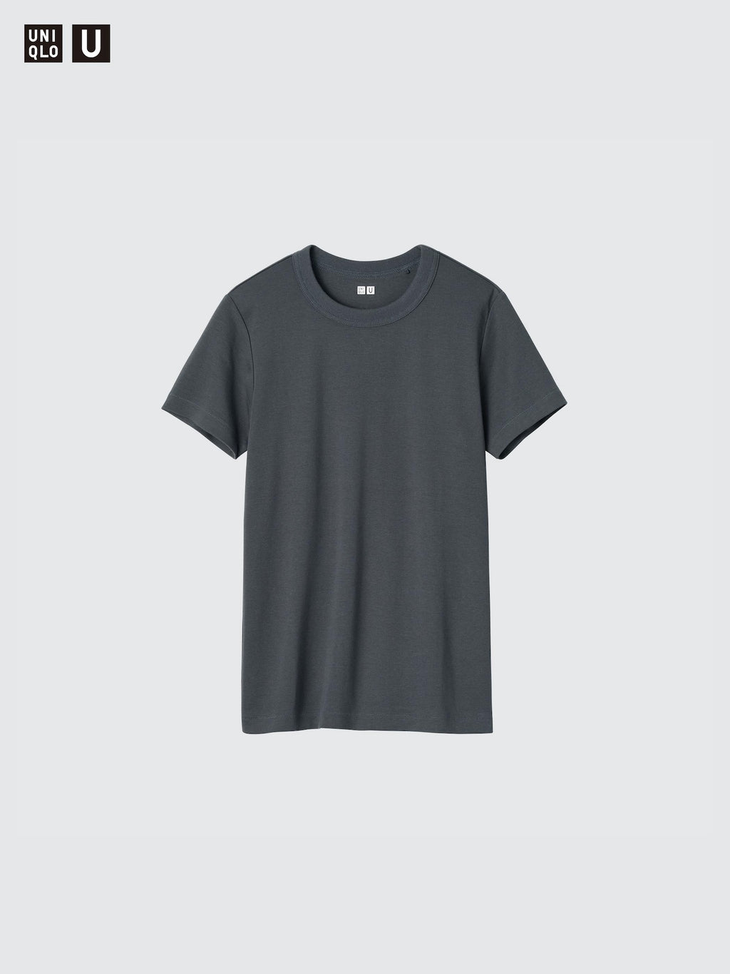 Crew Neck Short Sleeve T-Shirt - WHITE