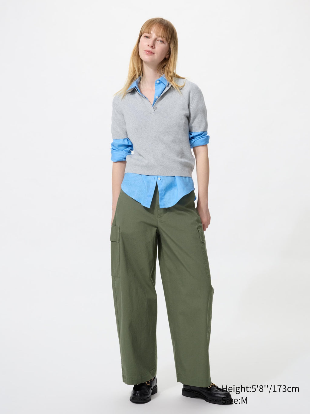 Barrel Cargo Pants (Longer Length) - BLACK