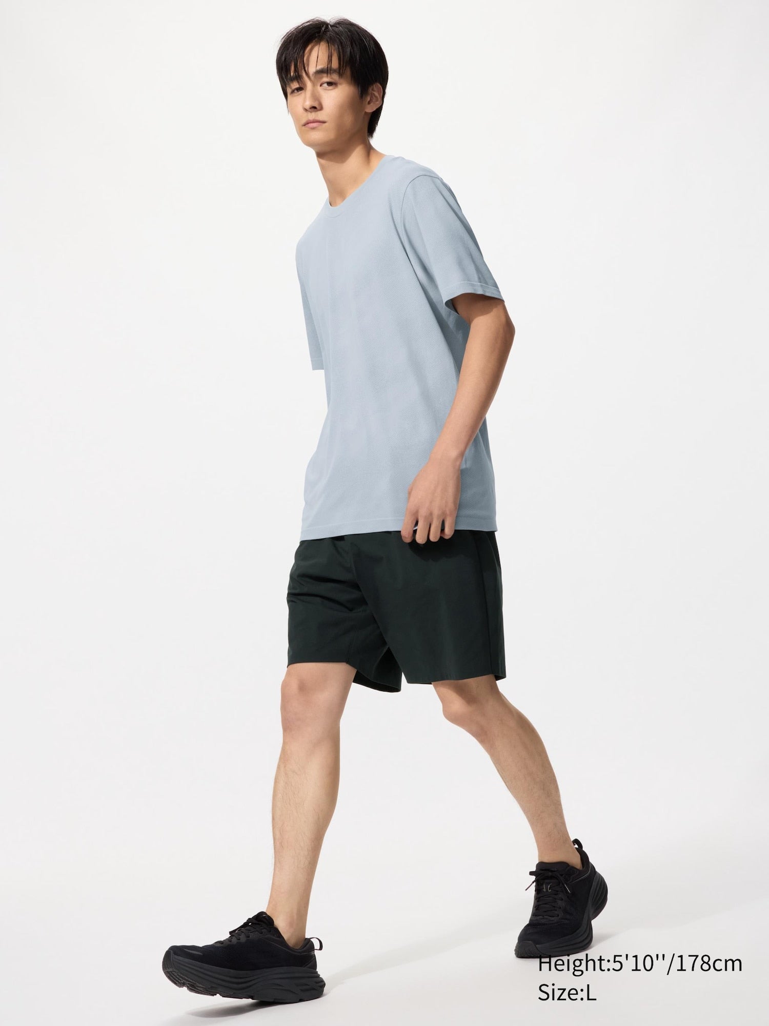 Ultra Stretch Active Shorts - LIGHT GRAY