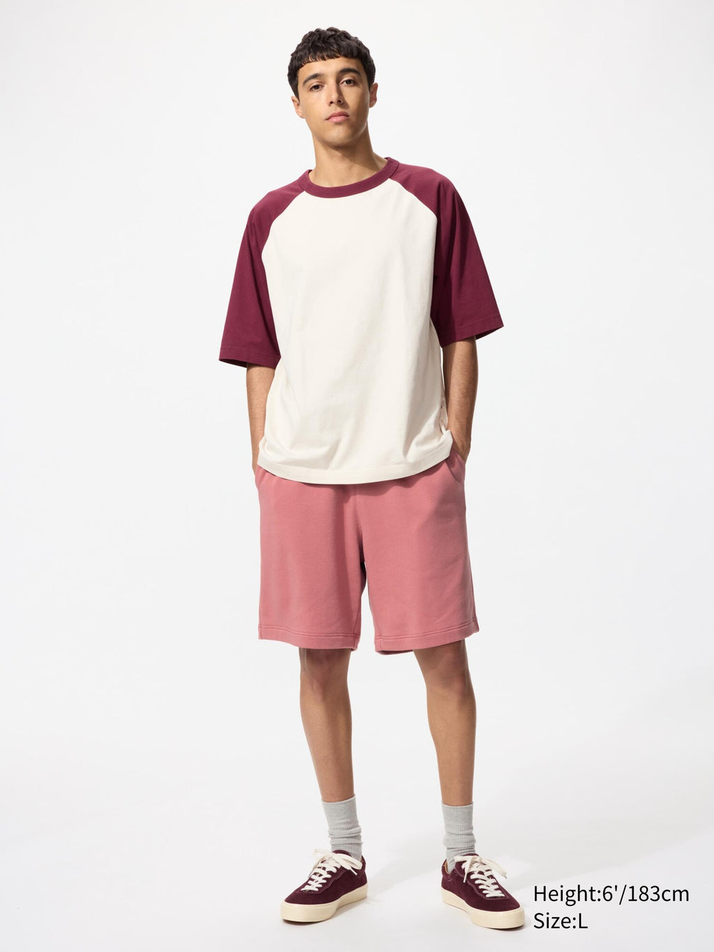 Ultra Stretch Sweat Shorts - OFF WHITE