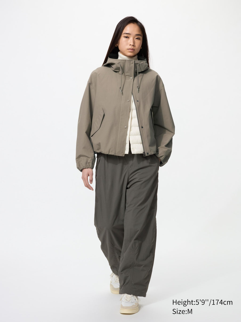 Warm Lined Pants (Regular Length) - NATURAL