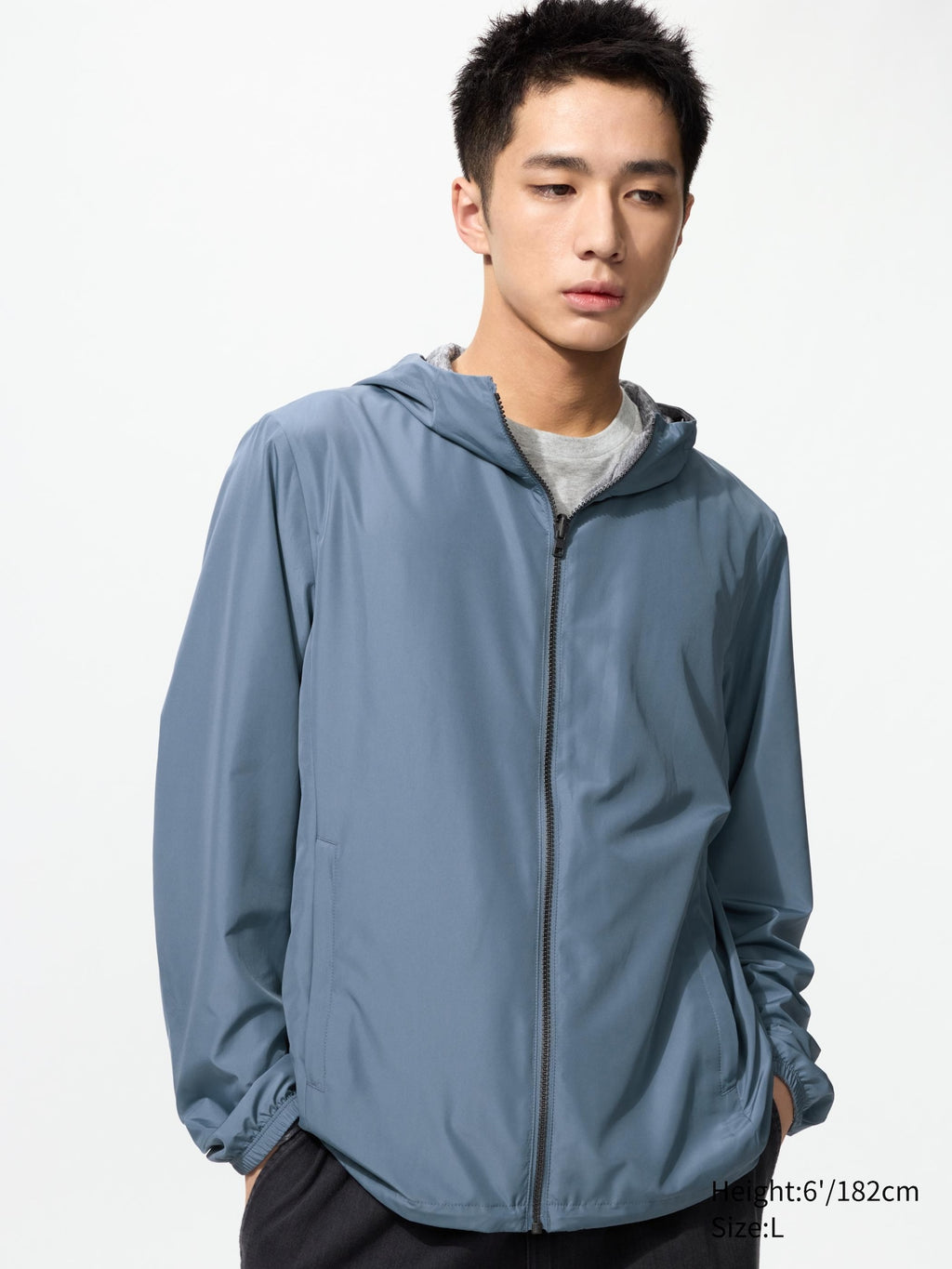 Reversible Parka - LIGHT GRAY