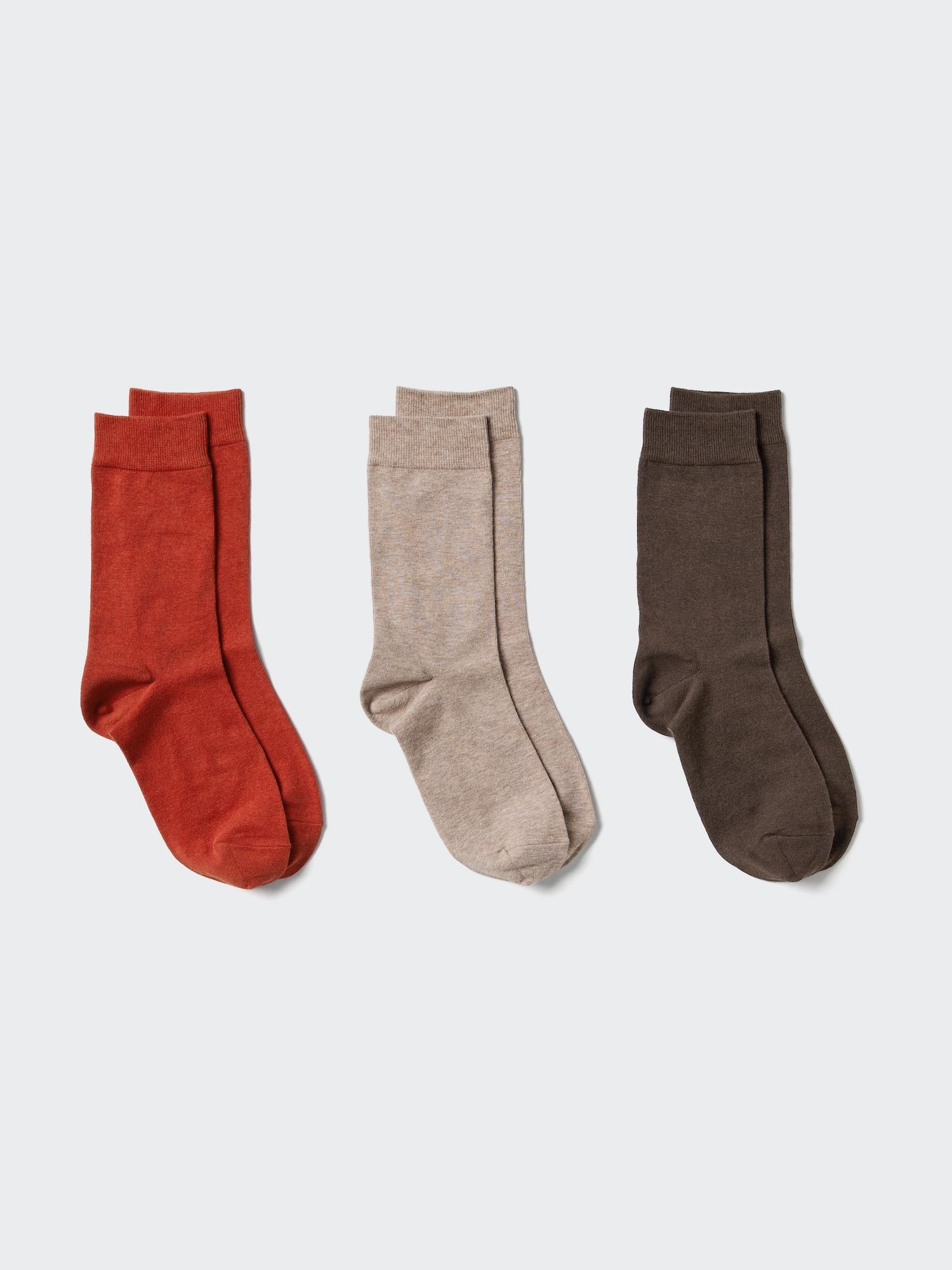 Socks 3 Pairs - BEIGE