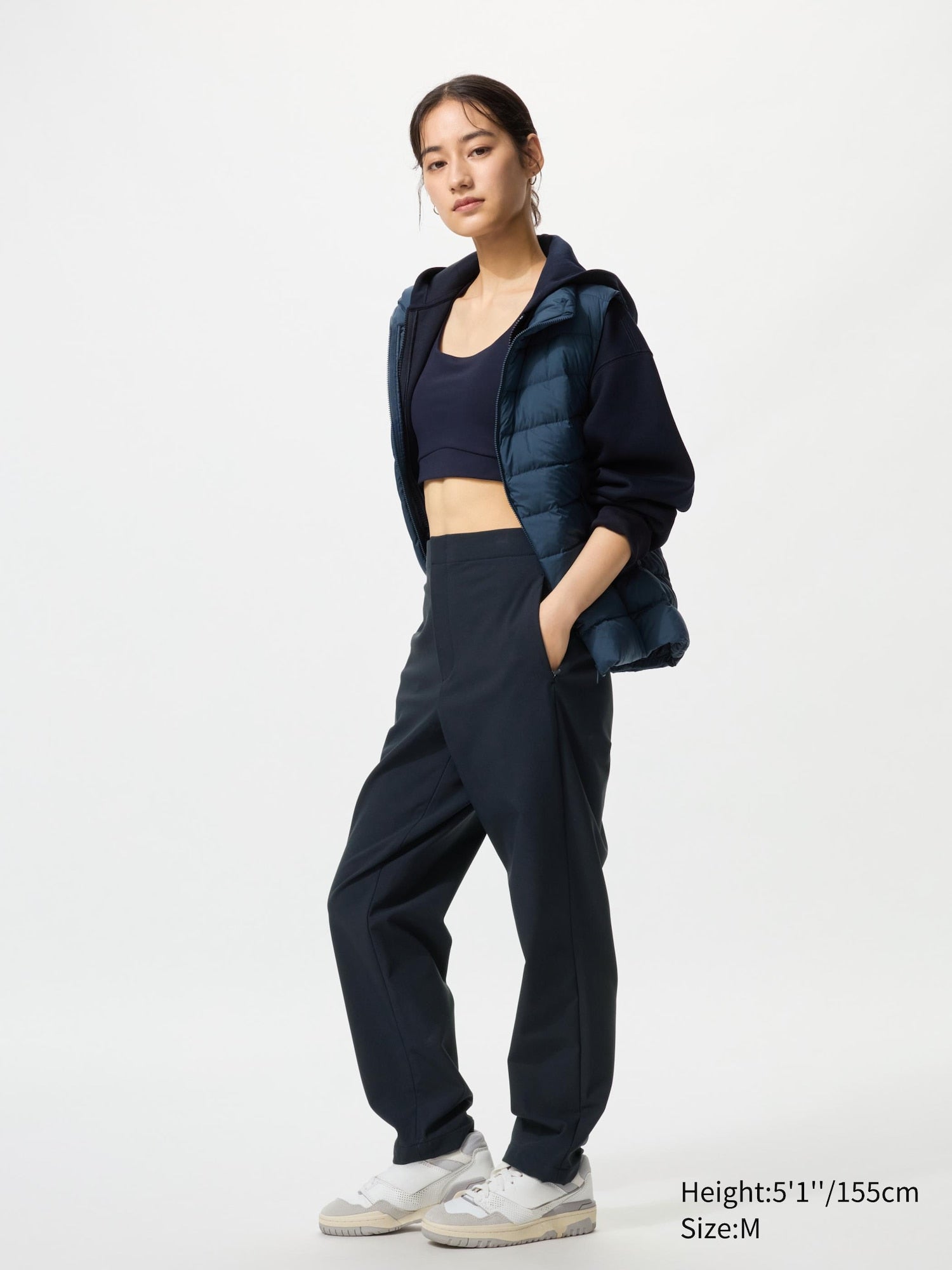 Warm Stretch Pants - BLACK