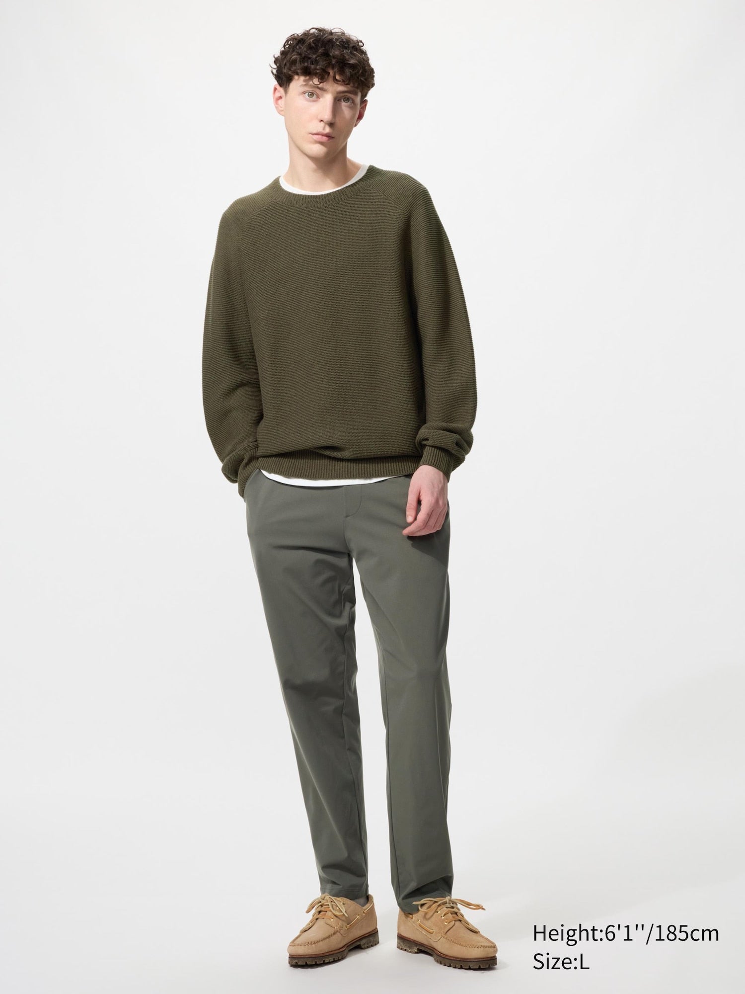 Ultra Stretch Active Tapered Pants (Longer Length) - GRAY