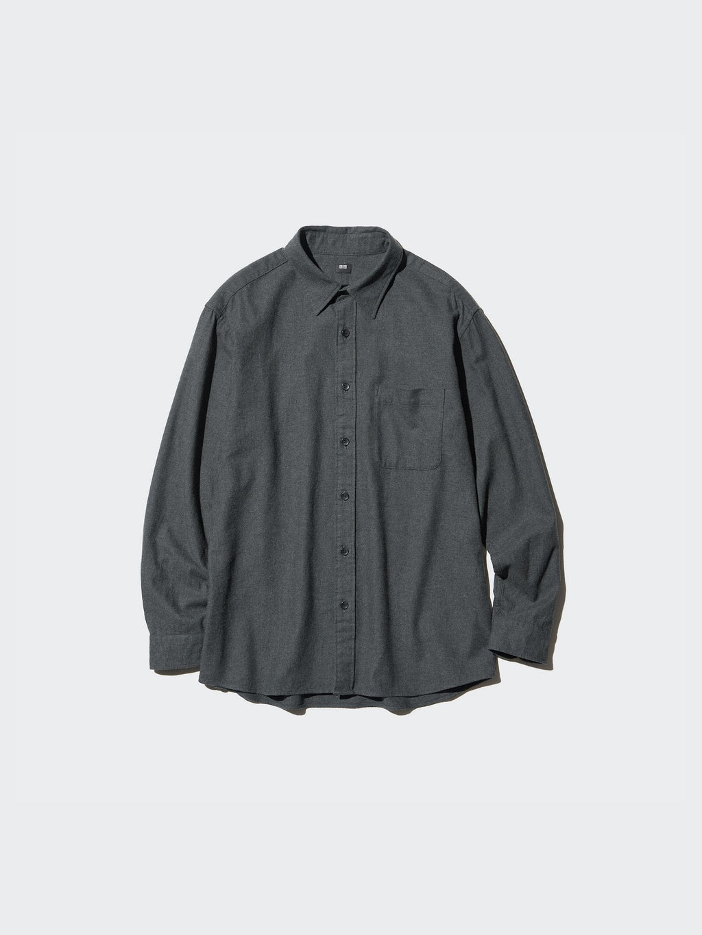 Flannel Long Sleeve Shirt - OFF WHITE