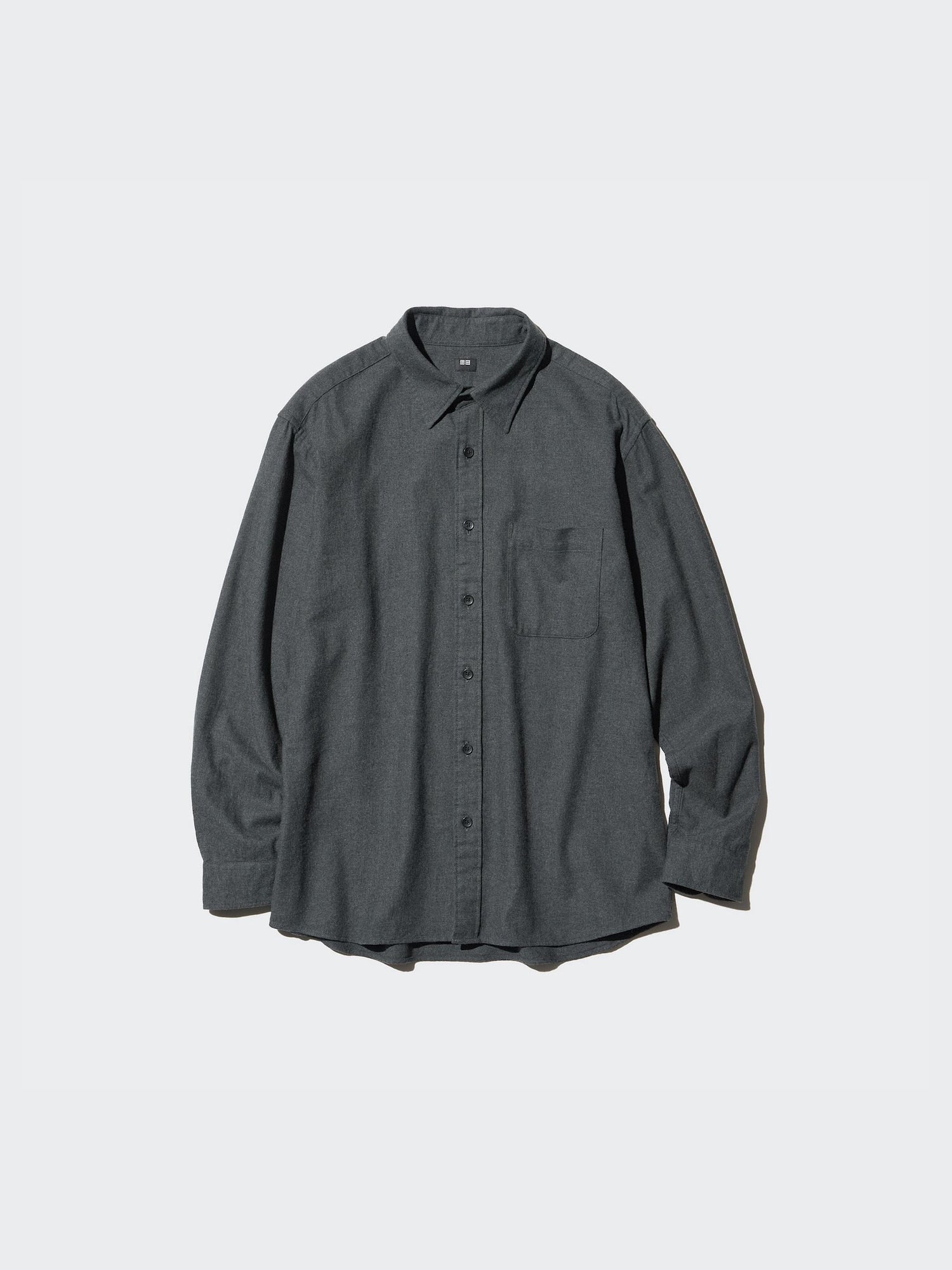 Flannel Long Sleeve Shirt - OFF WHITE