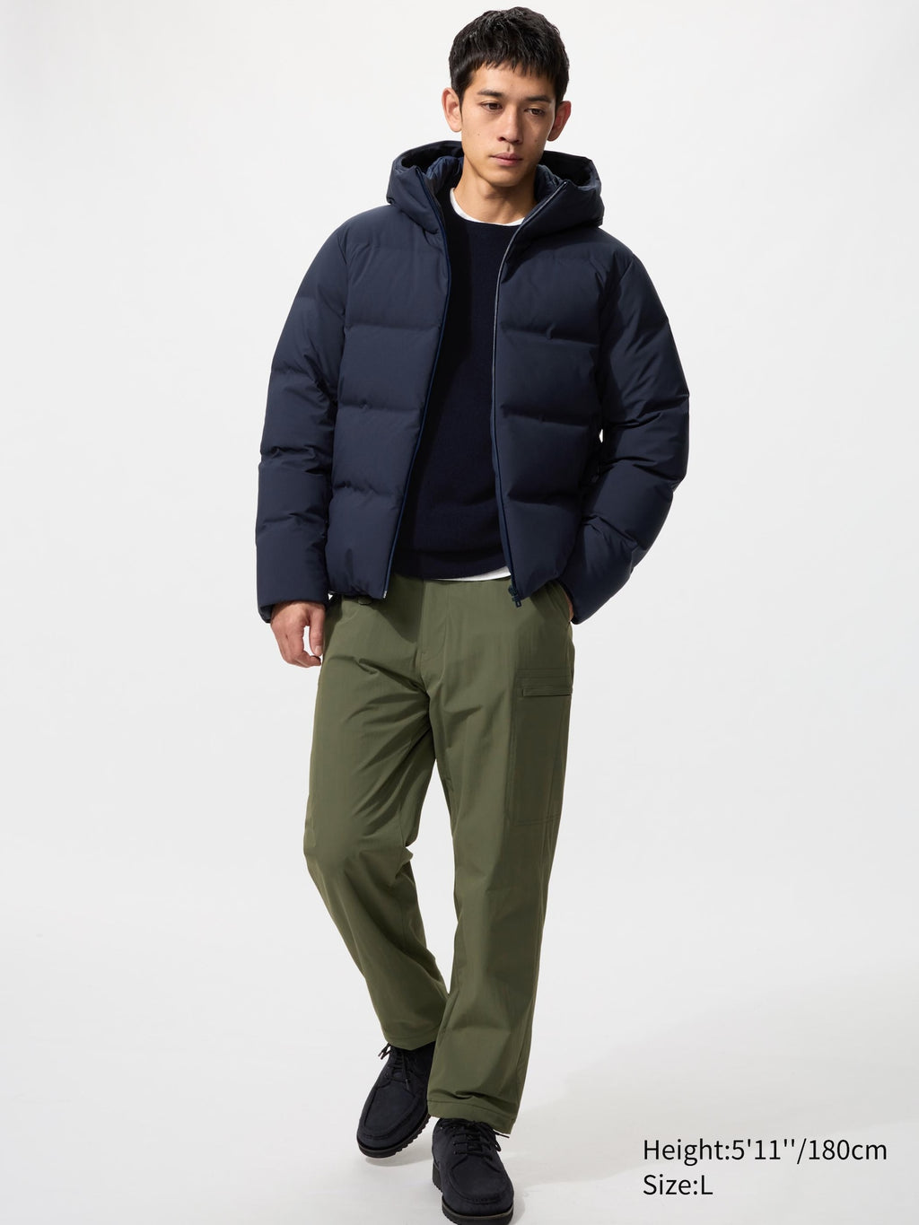 Warm Lined Pants (Shorter Length) - KHAKI