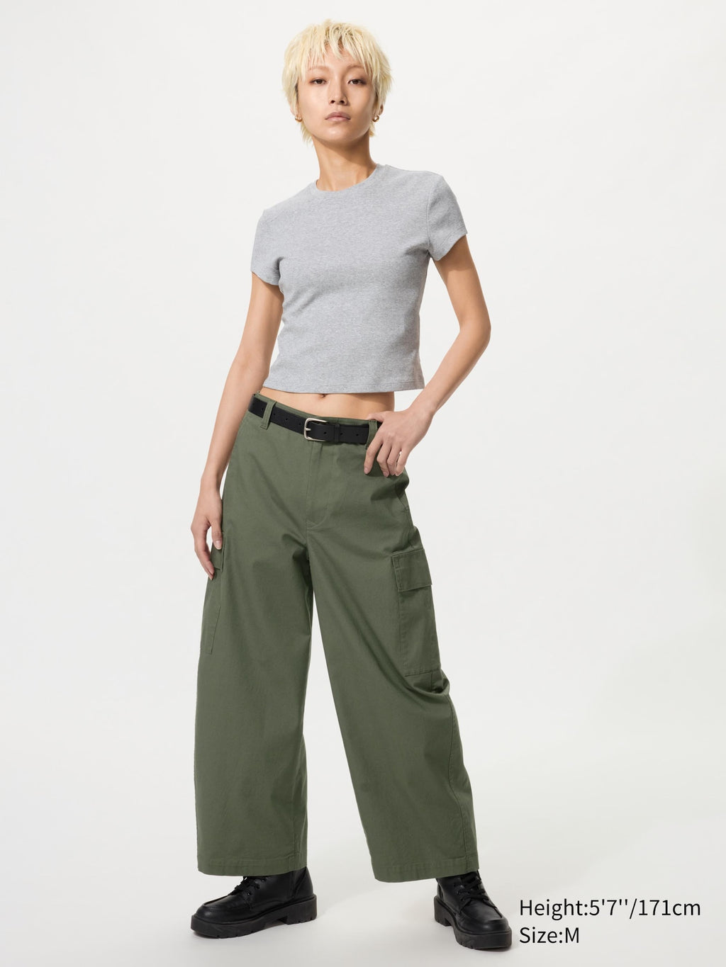 Barrel Cargo Pants - BLACK