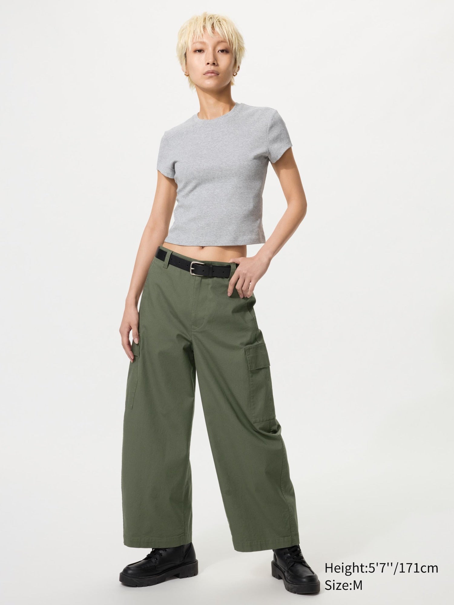 Barrel Cargo Pants - BLACK