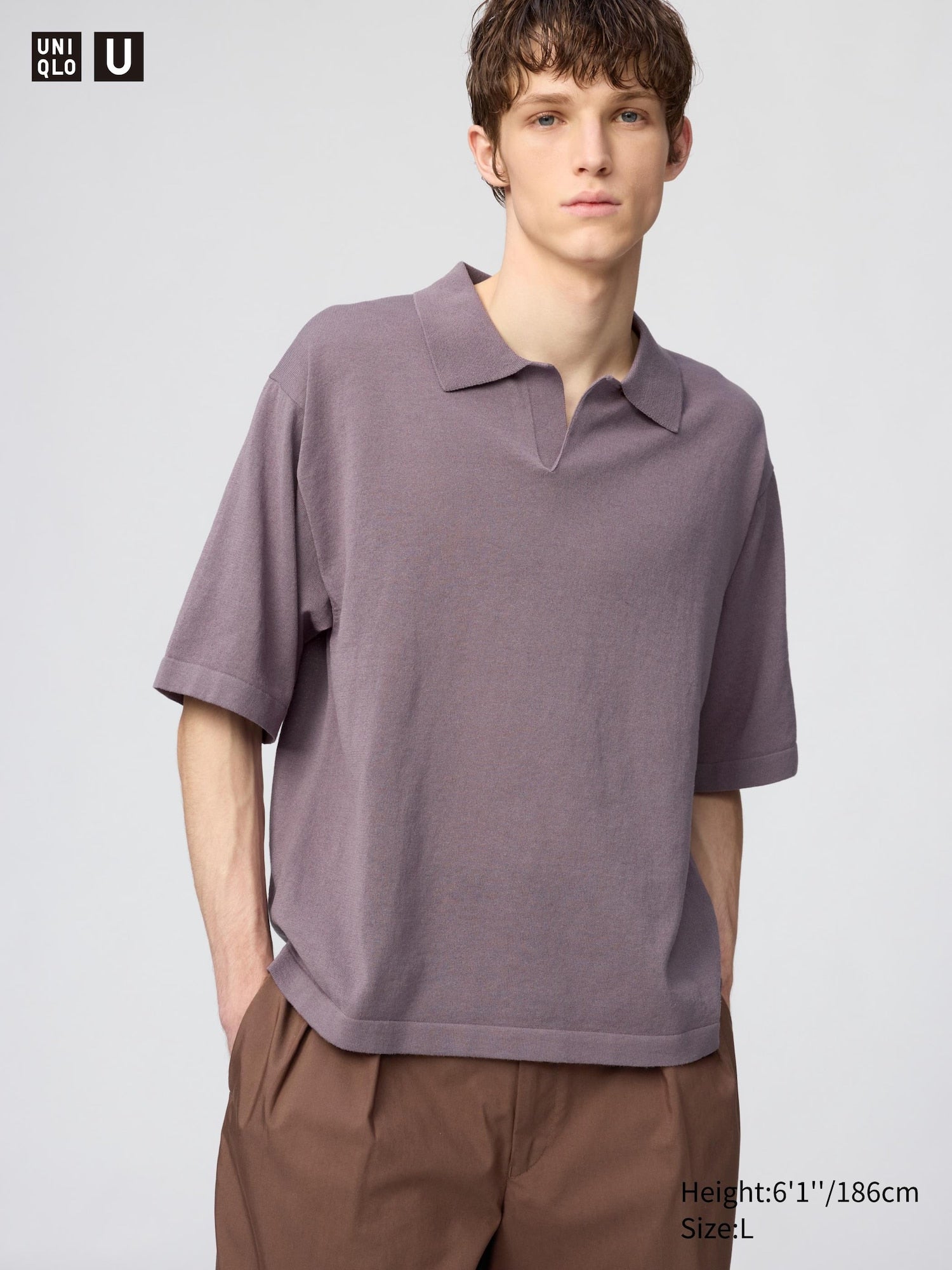 Skipper Polo Sweater - DARK GRAY
